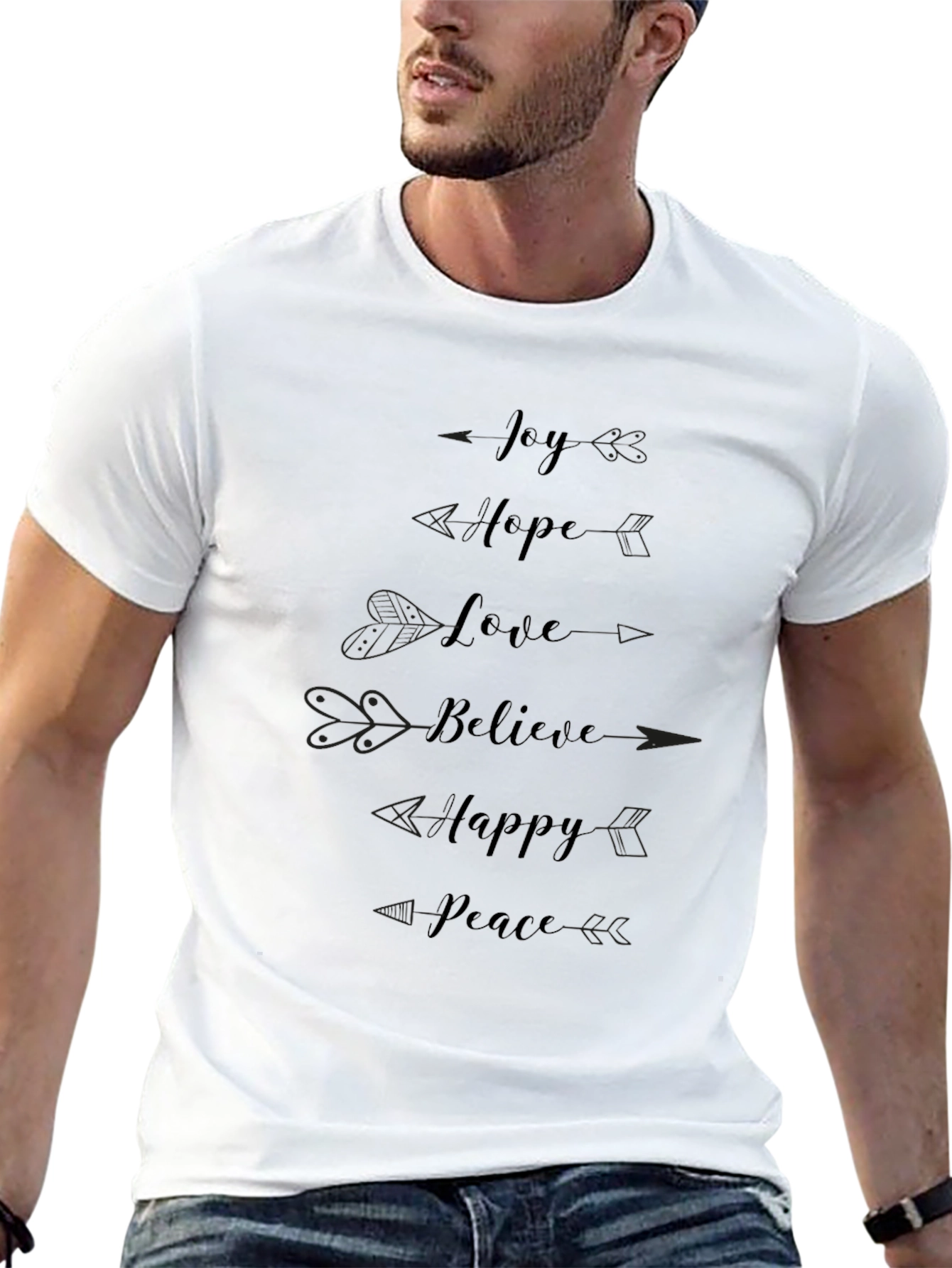 Joy Hope Love Believe T-Shirt