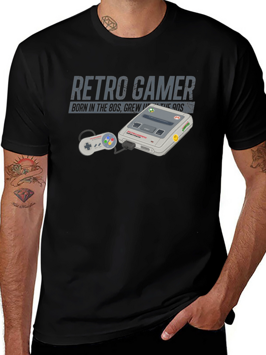 Retro Gamer T-Shirt - Born in the 80s