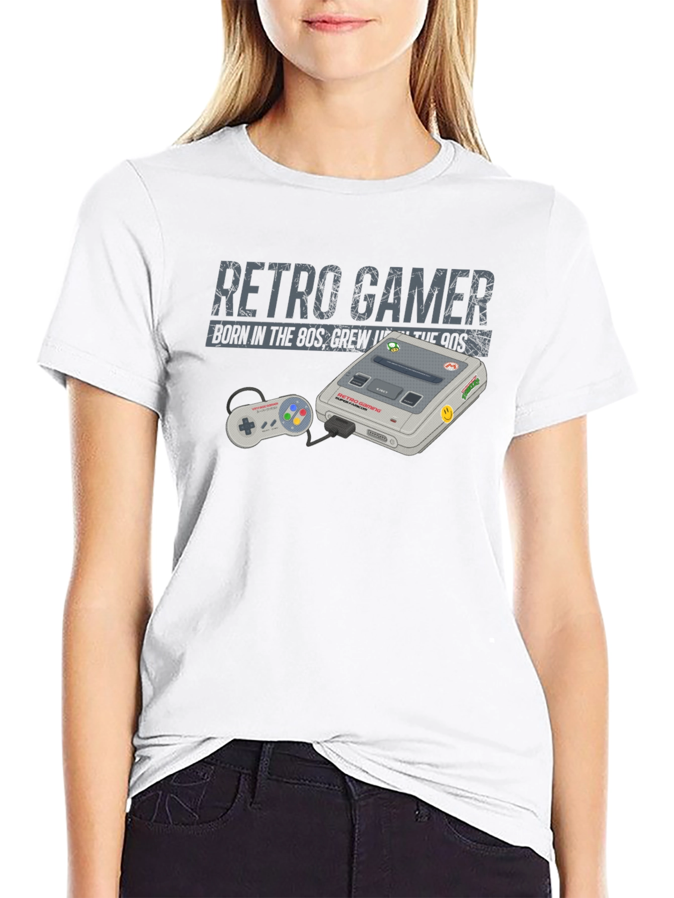 Retro Gamer T-Shirt - Born in the 80s