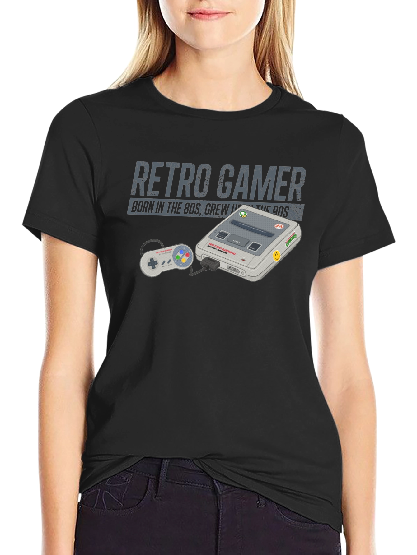 Retro Gamer T-Shirt - Born in the 80s