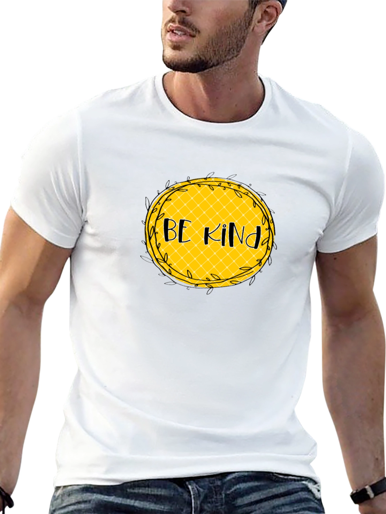 Be Kind Graphic Tee - Black