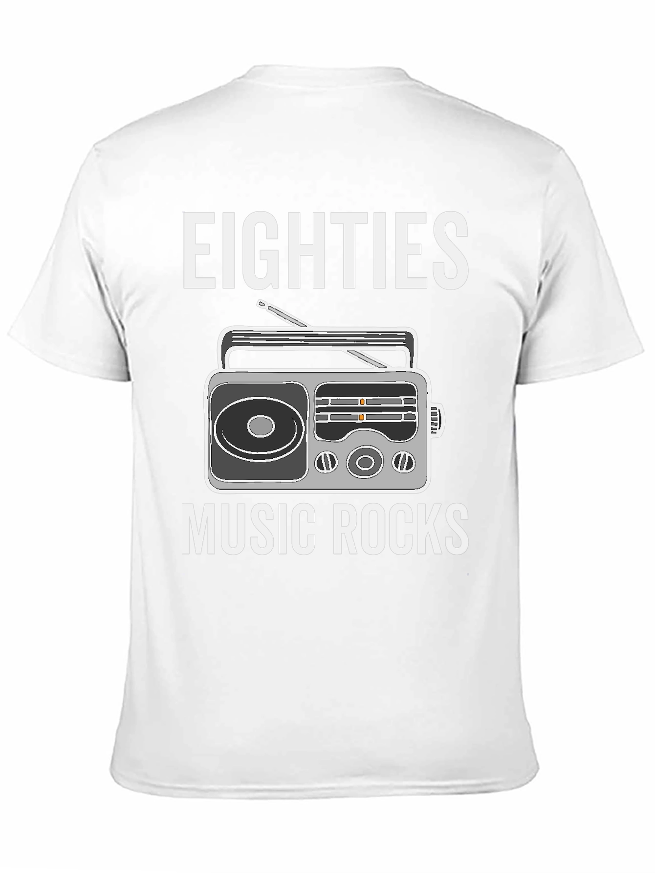 Eighties Music Rocks Graphic T-Shirt