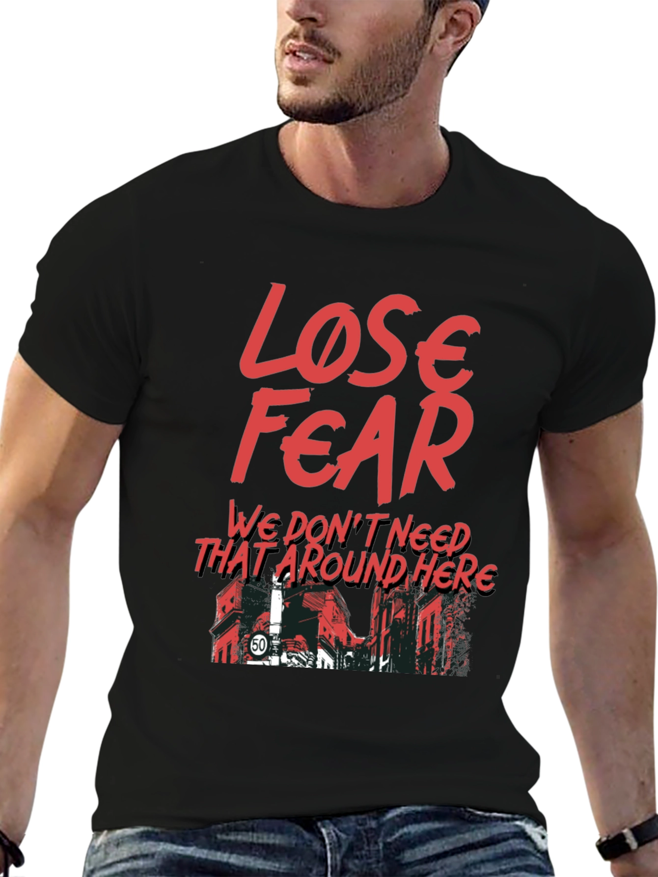 Lose Fear Graphic T-Shirt