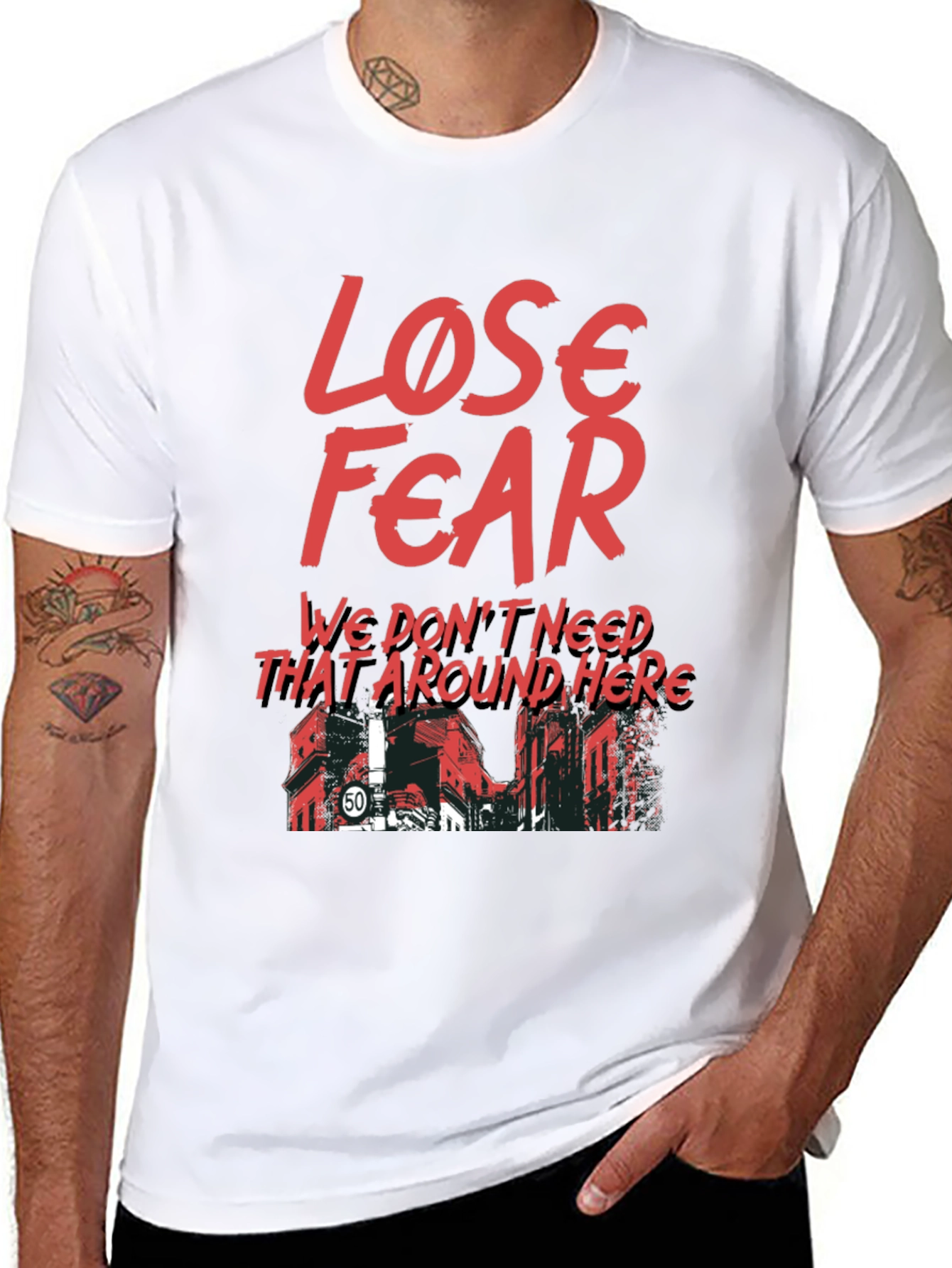 Lose Fear Graphic T-Shirt