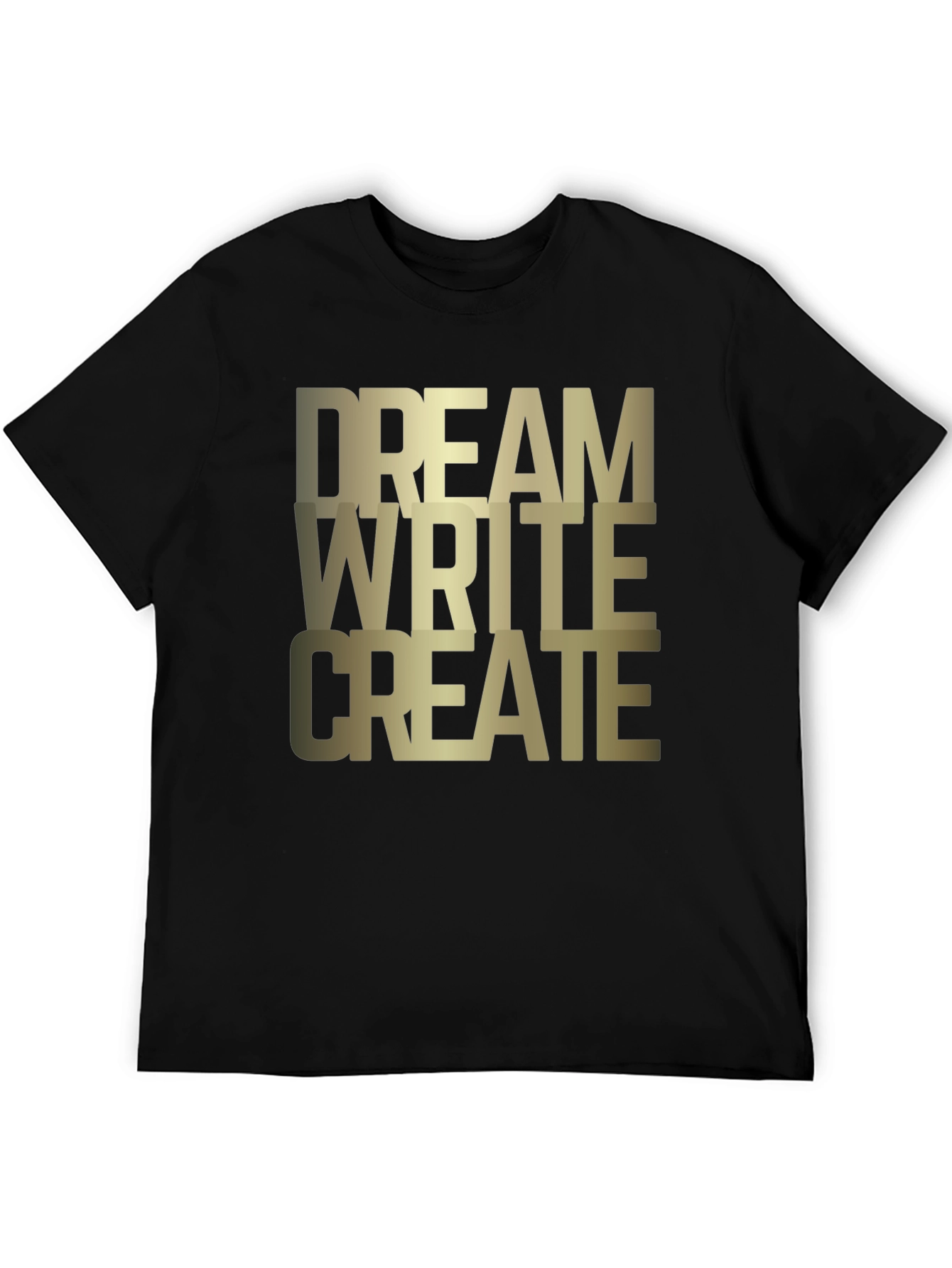 Dream Write Create Graphic Tee - Black