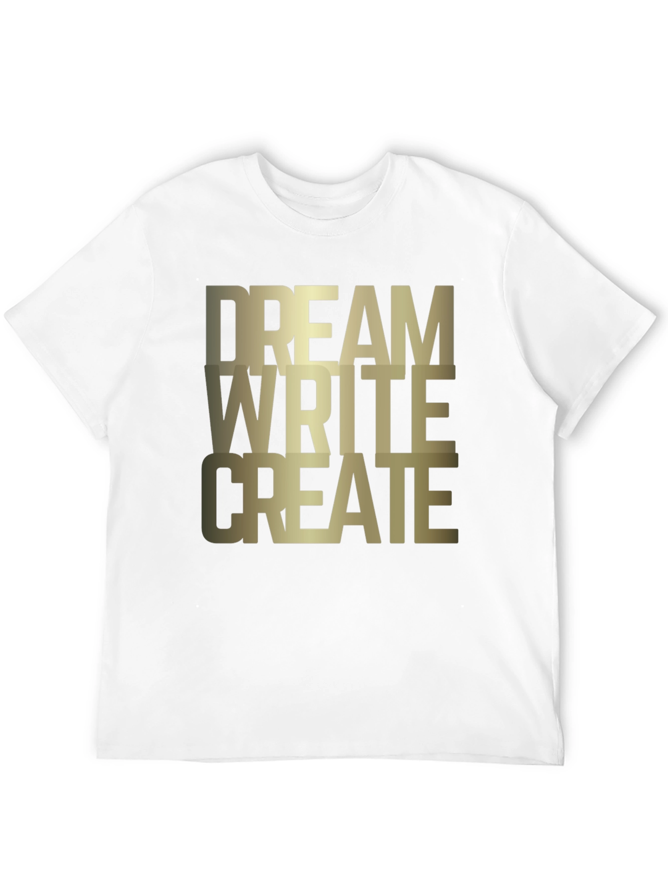Dream Write Create Graphic Tee - Black