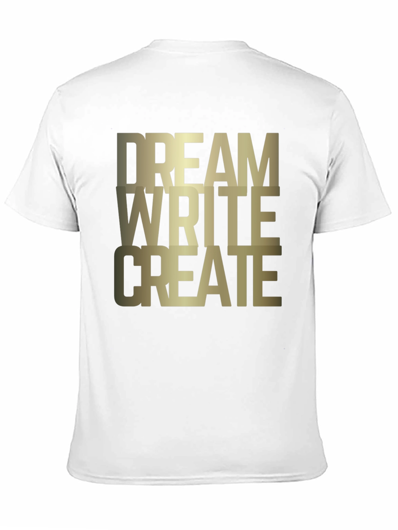Dream Write Create Graphic Tee - Black