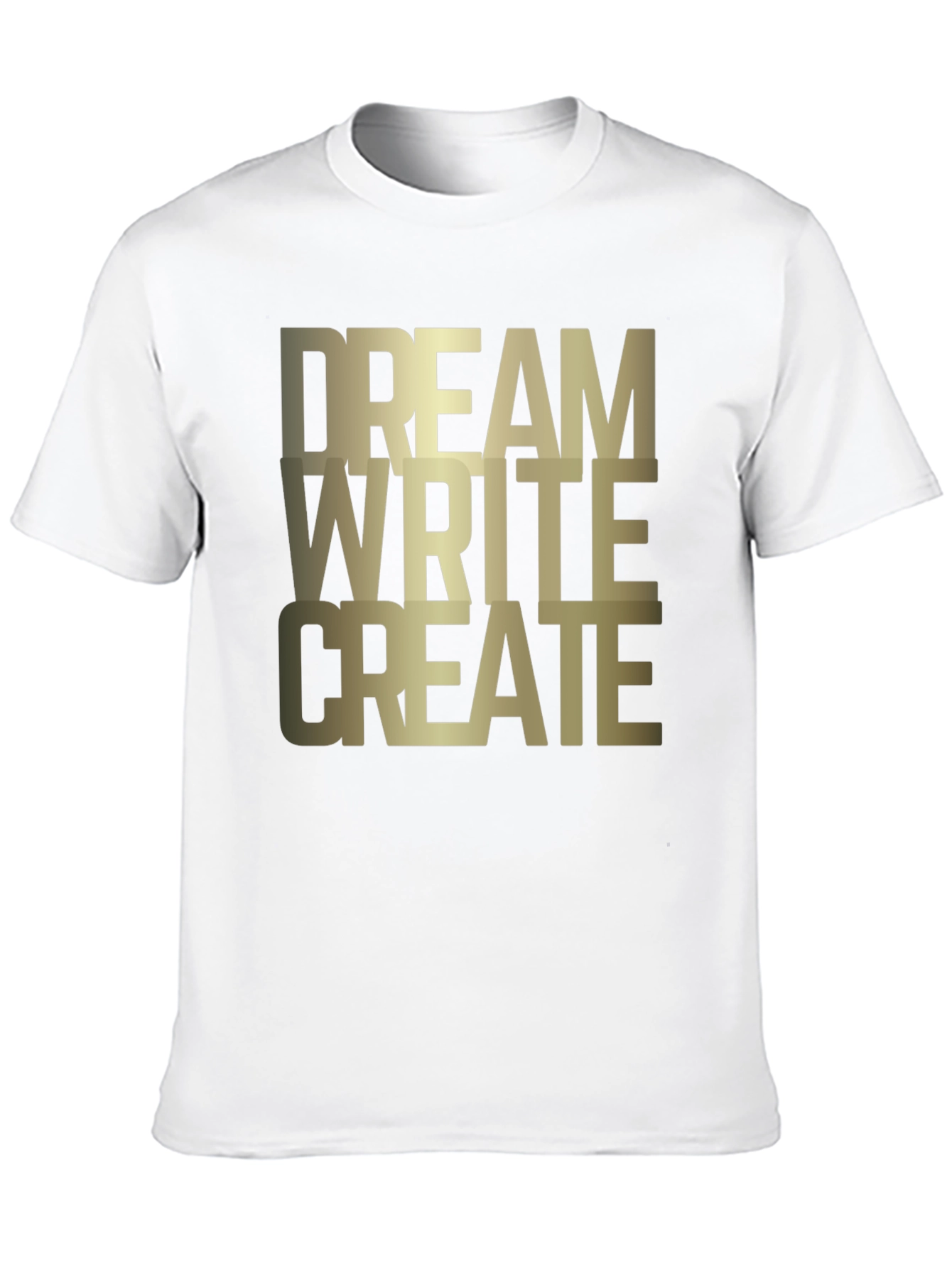 Dream Write Create Graphic Tee - Black
