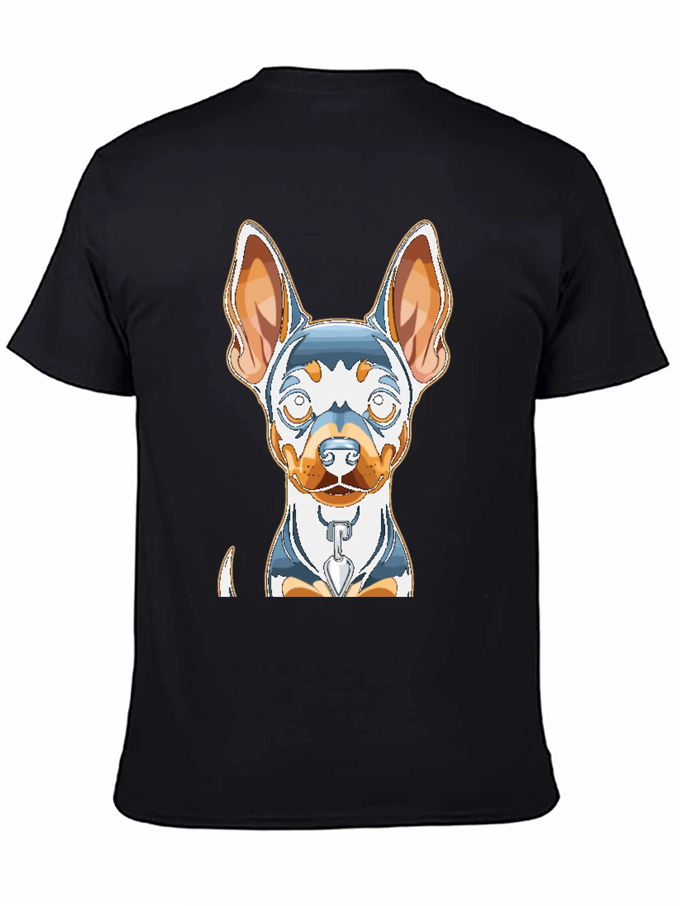 Dog Graphic Print Tee