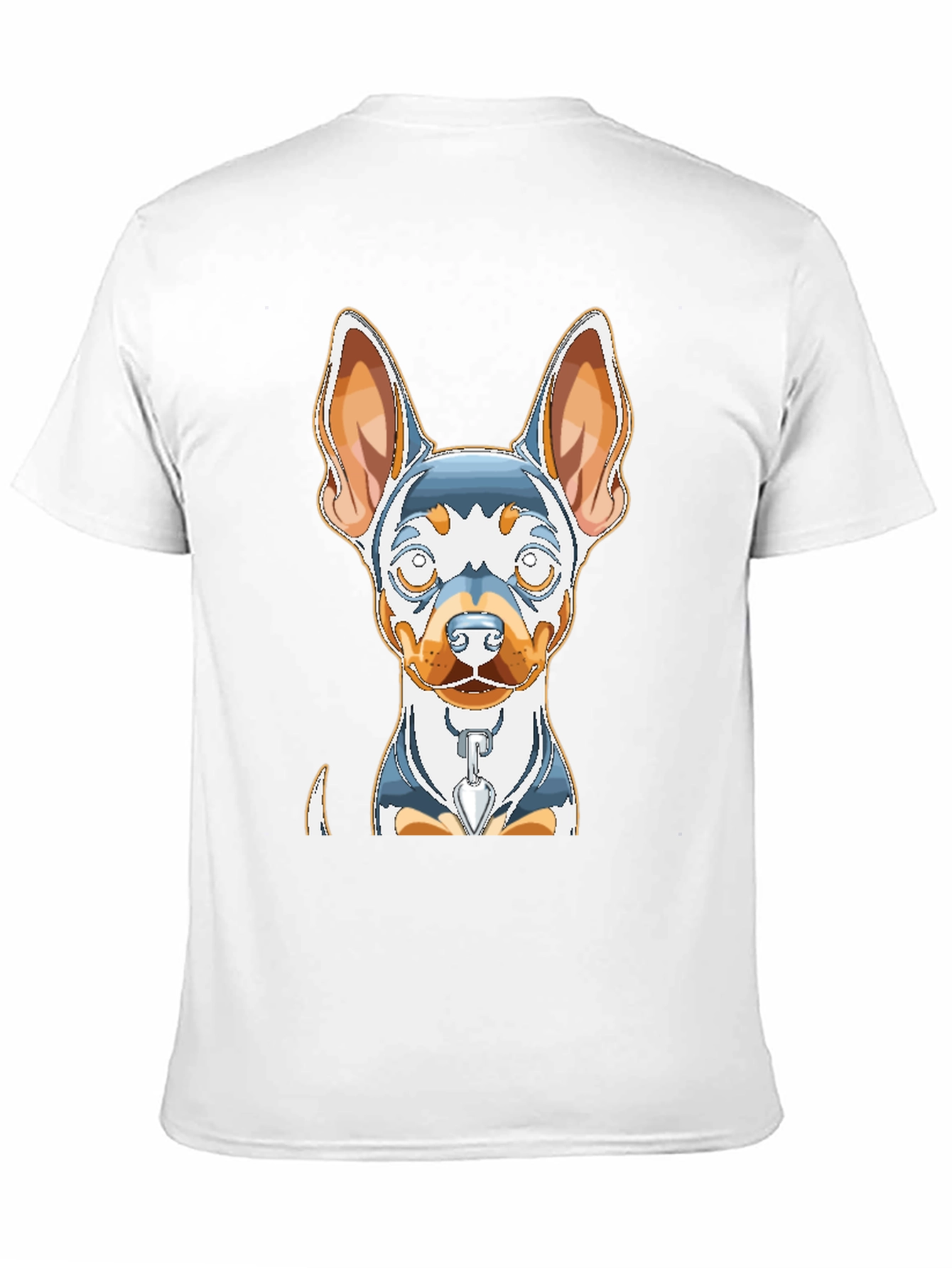 Dog Graphic Print Tee