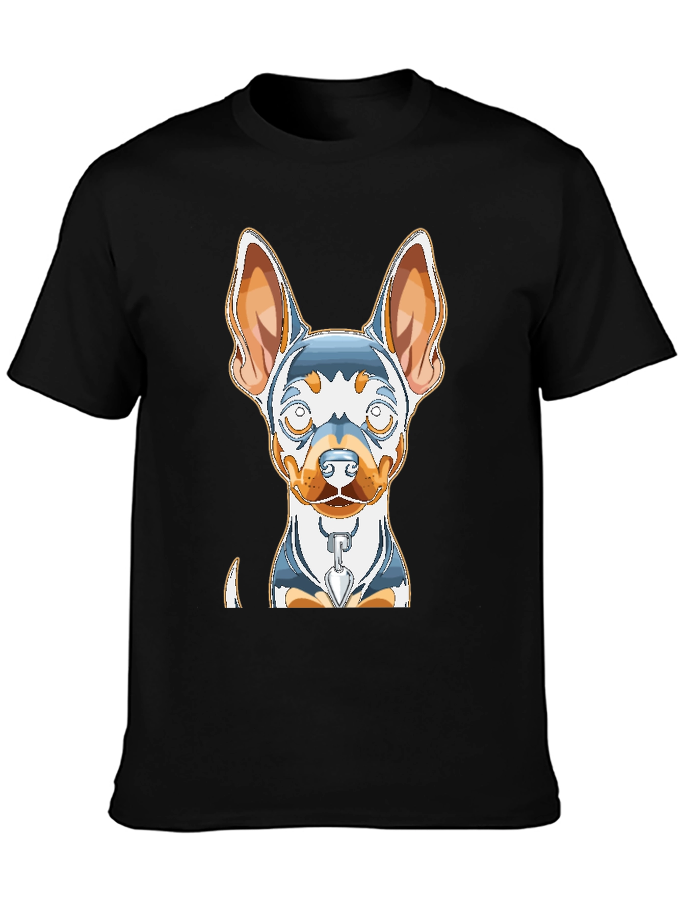Dog Graphic Print Tee