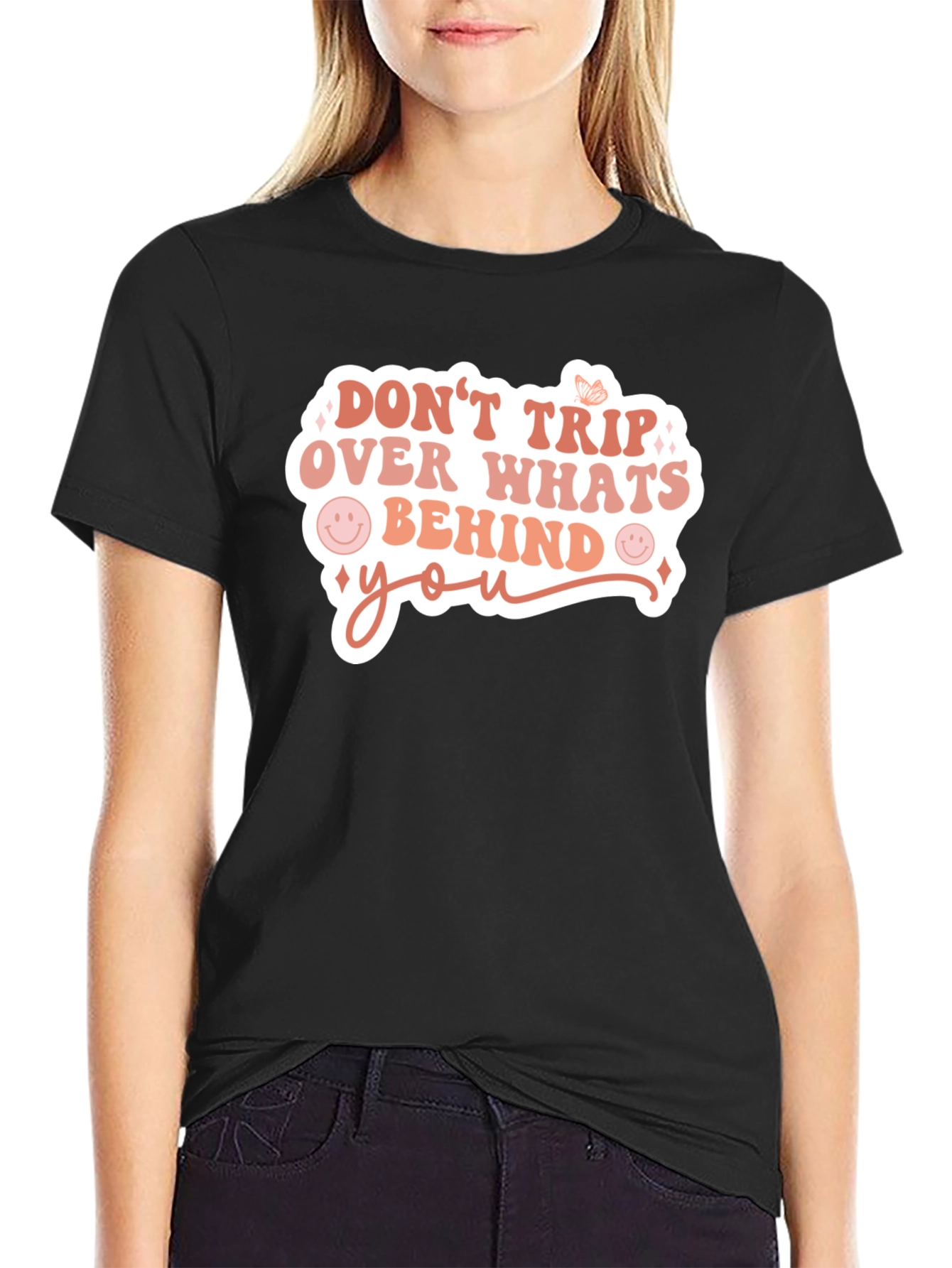 Retro Dont Trip Graphic T-Shirt