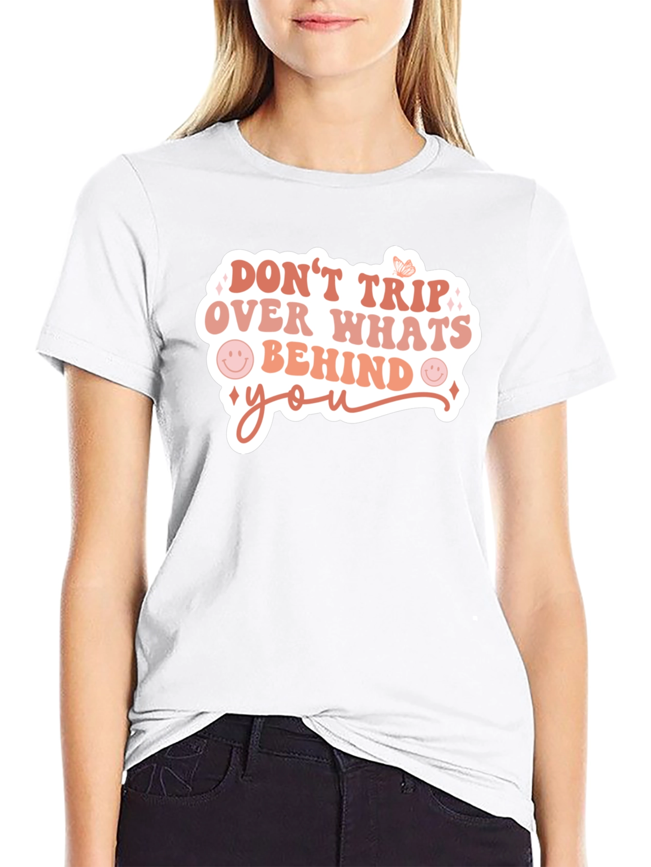 Retro Dont Trip Graphic T-Shirt