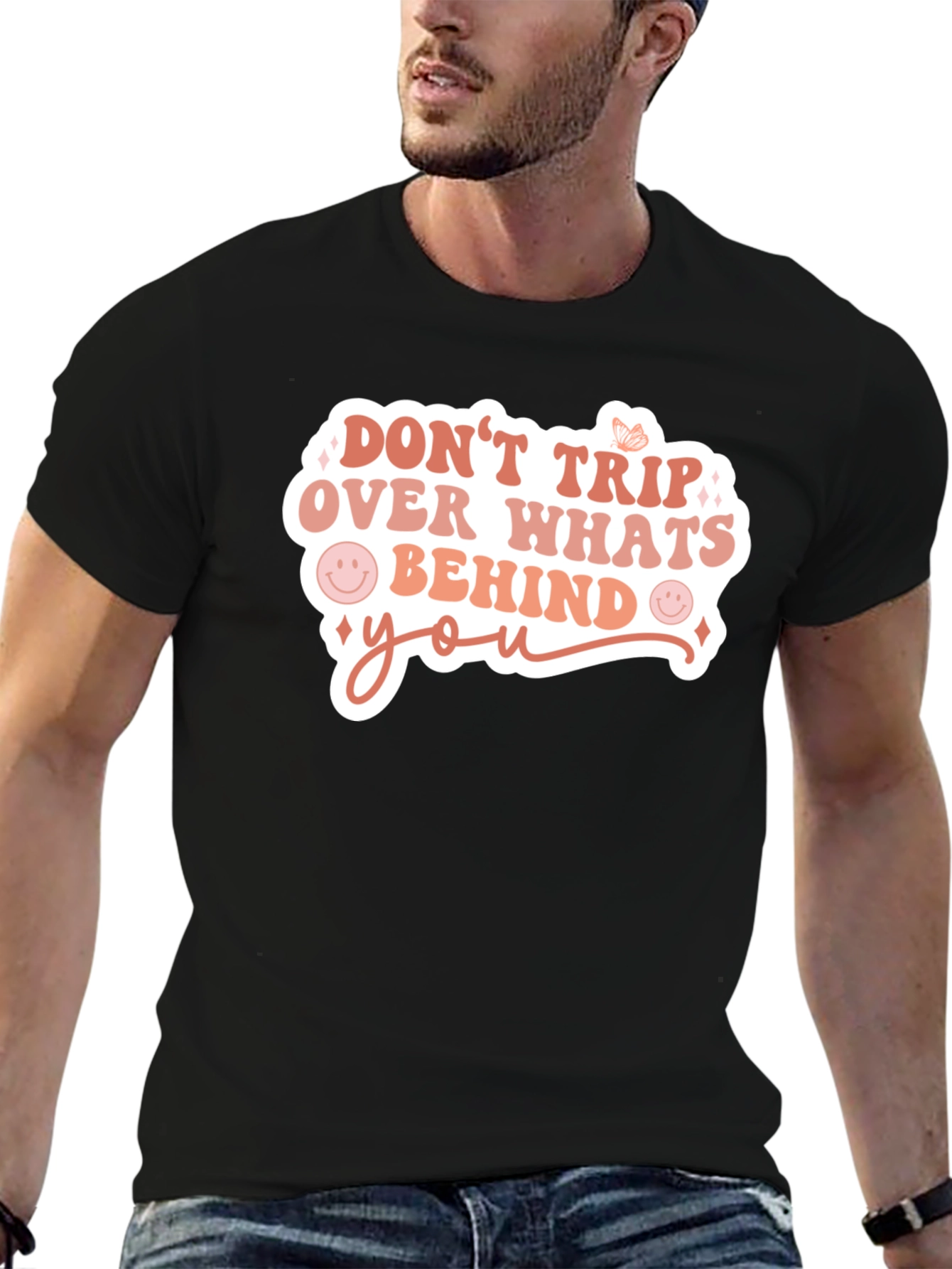 Retro Dont Trip Graphic T-Shirt