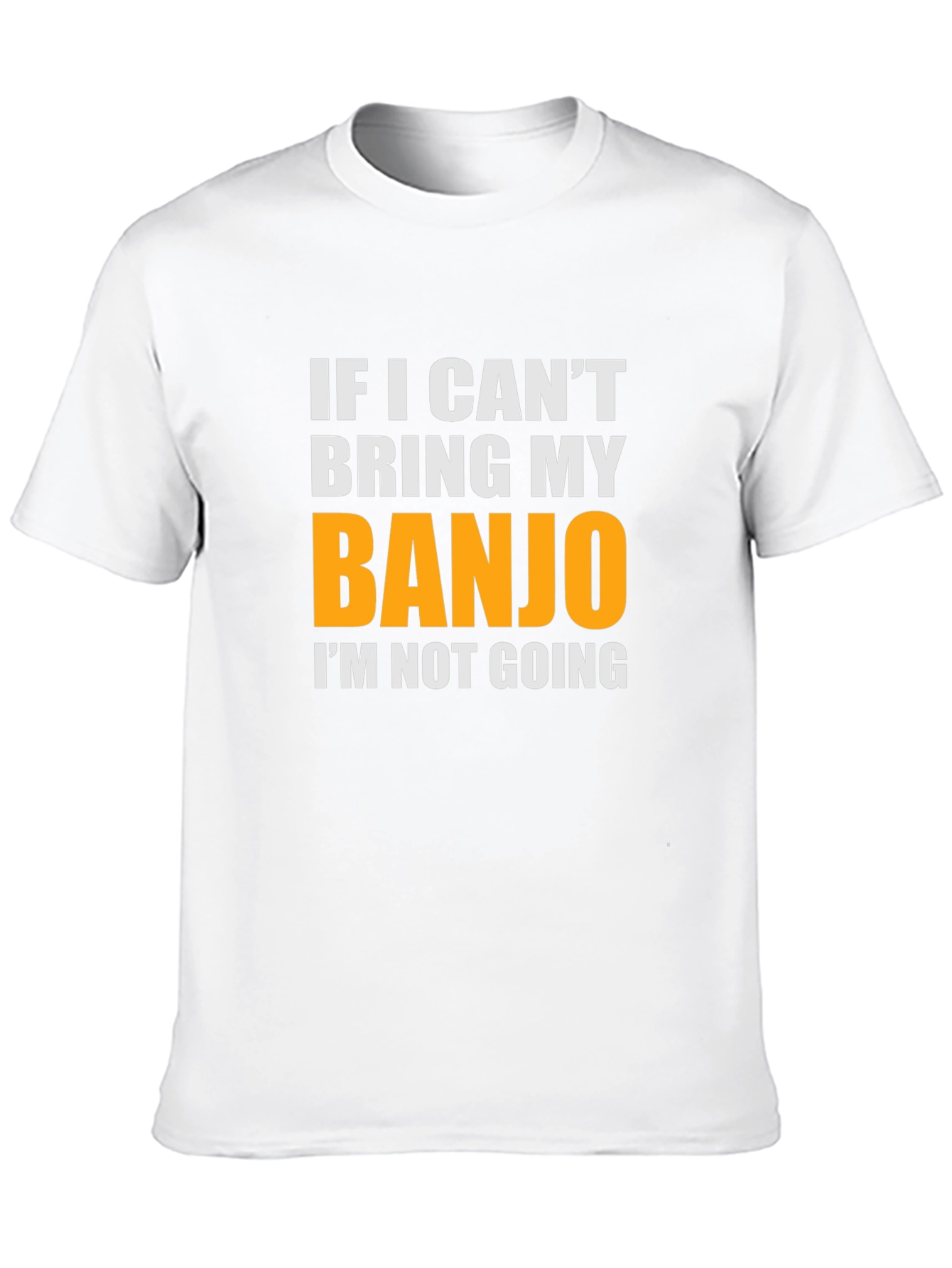 Banjo T-Shirt - Funny Music Lover Tee
