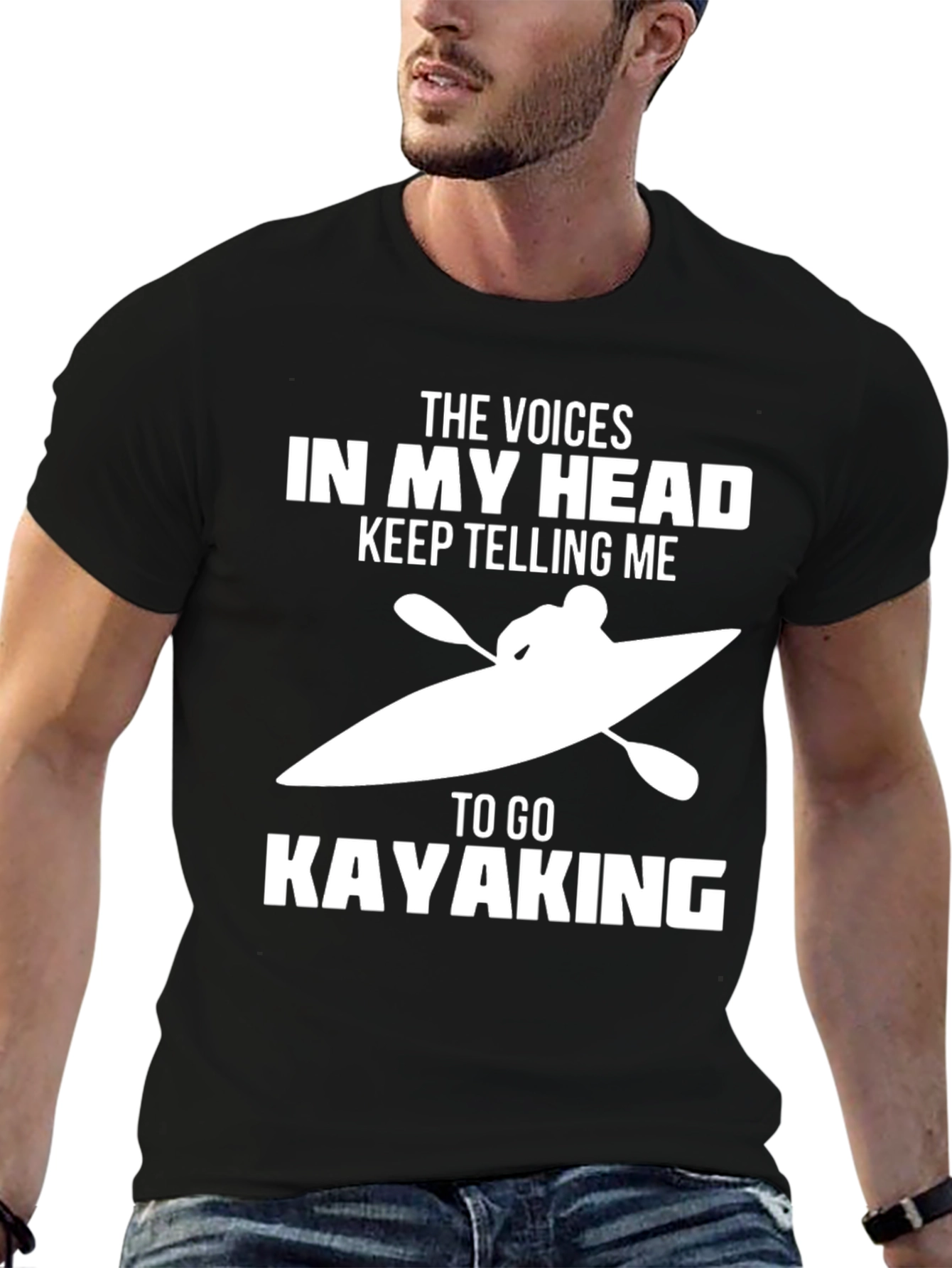 Voices in My Head Kayaking T-Shirt