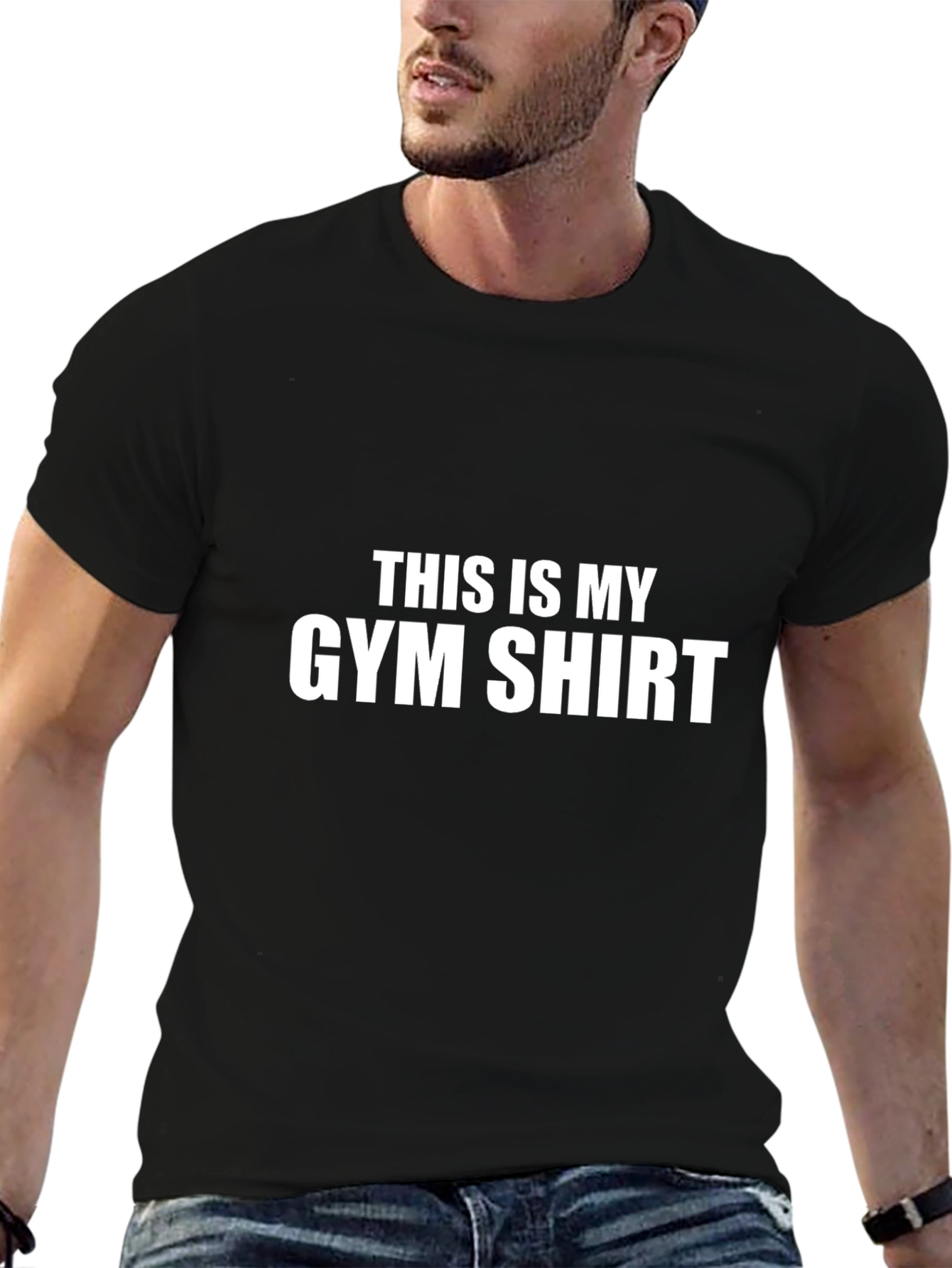 This Is My Gym Shirt - Mens Fitness Tee