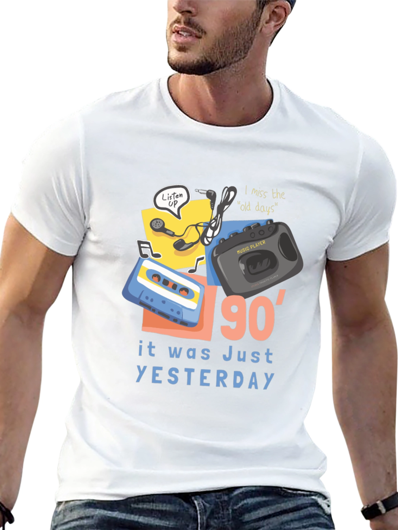 90s Throwback Graphic Tee