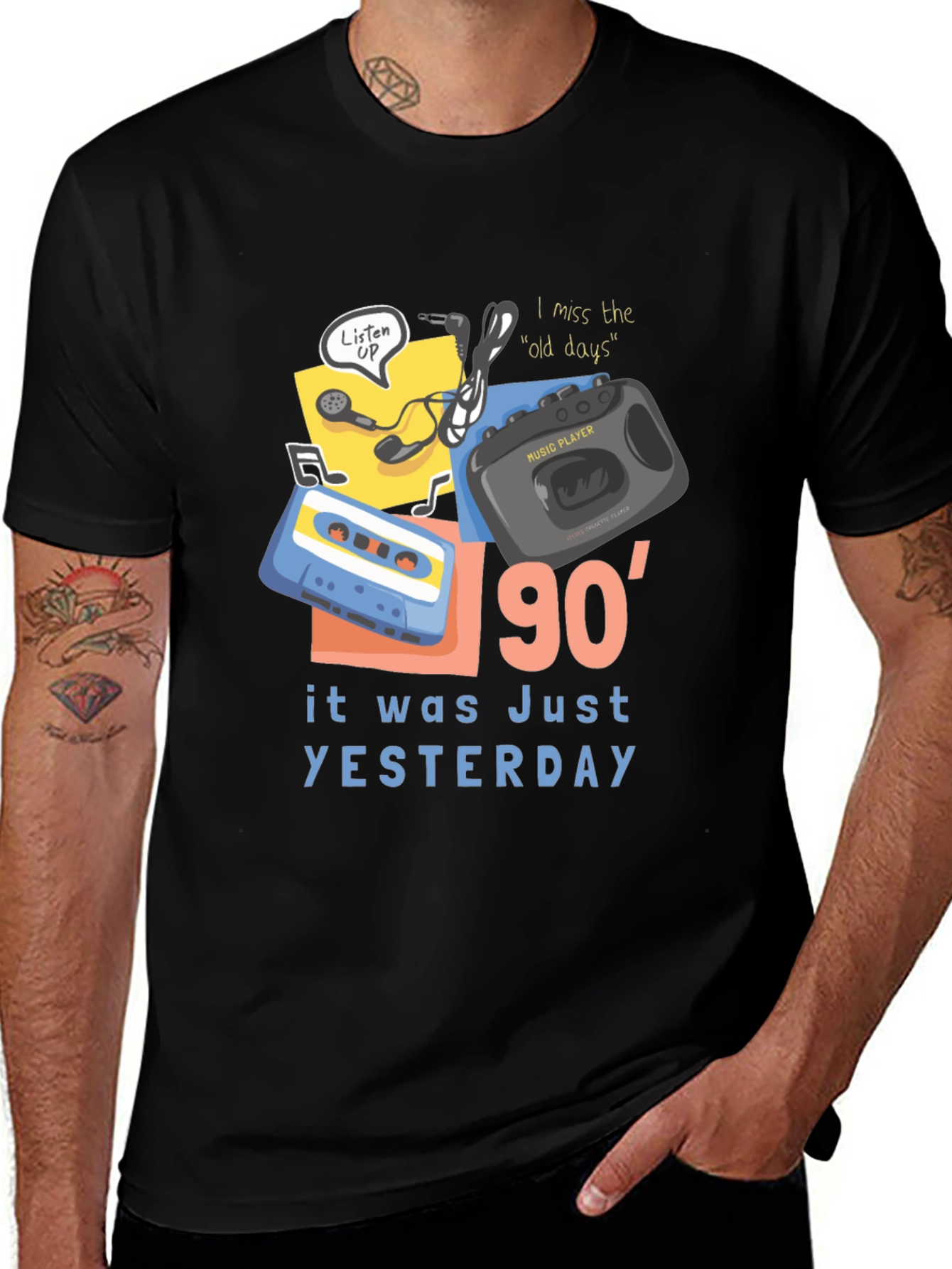 90s Throwback Graphic Tee