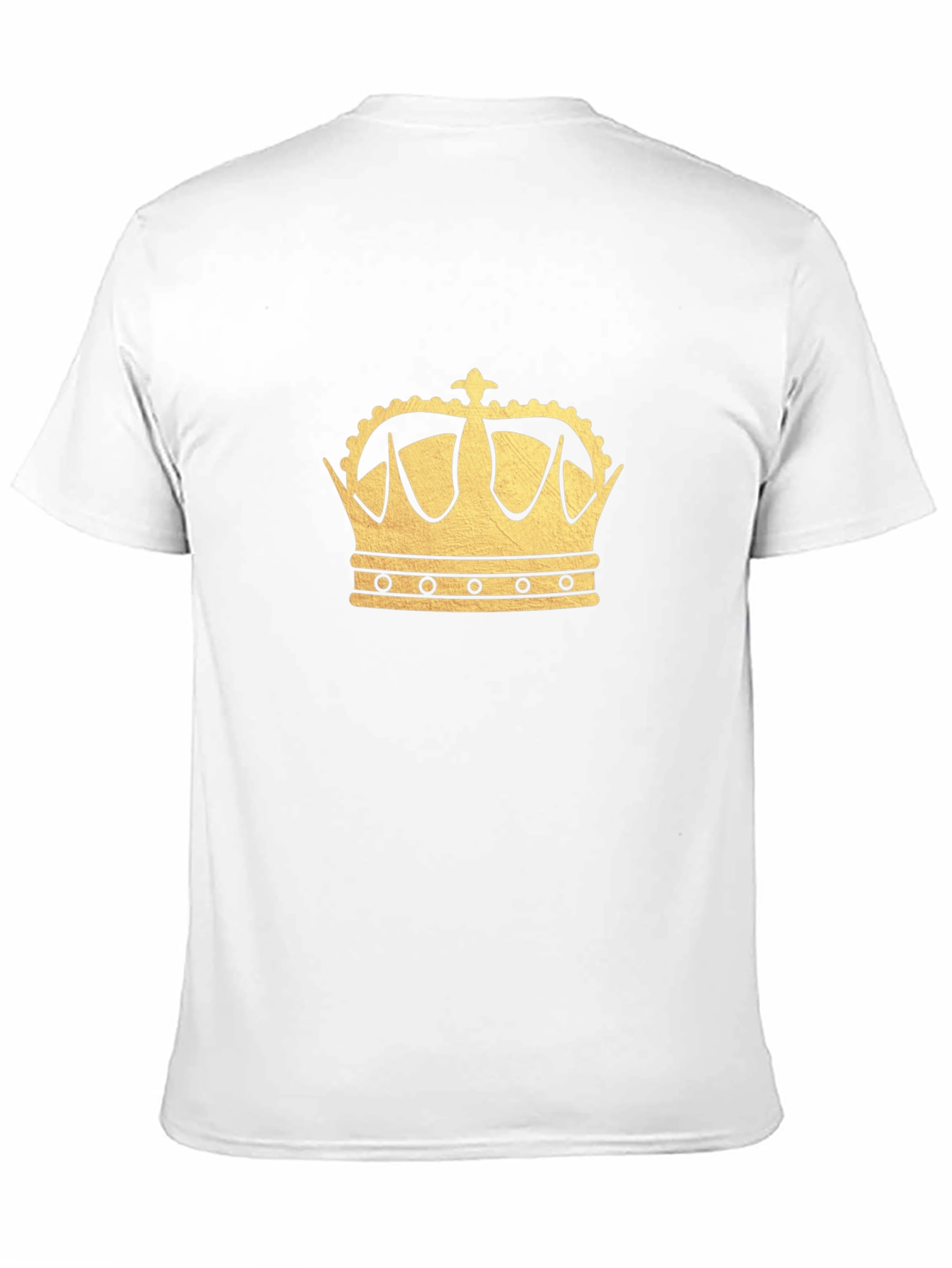 Gold Crown Graphic Black T-Shirt