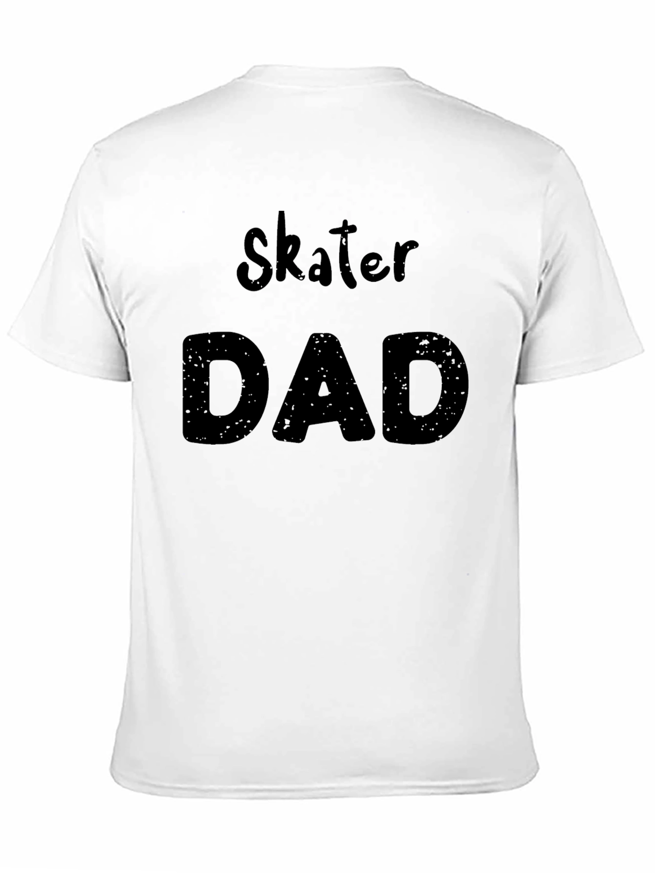 Skater Dad Graphic T-Shirt - Black