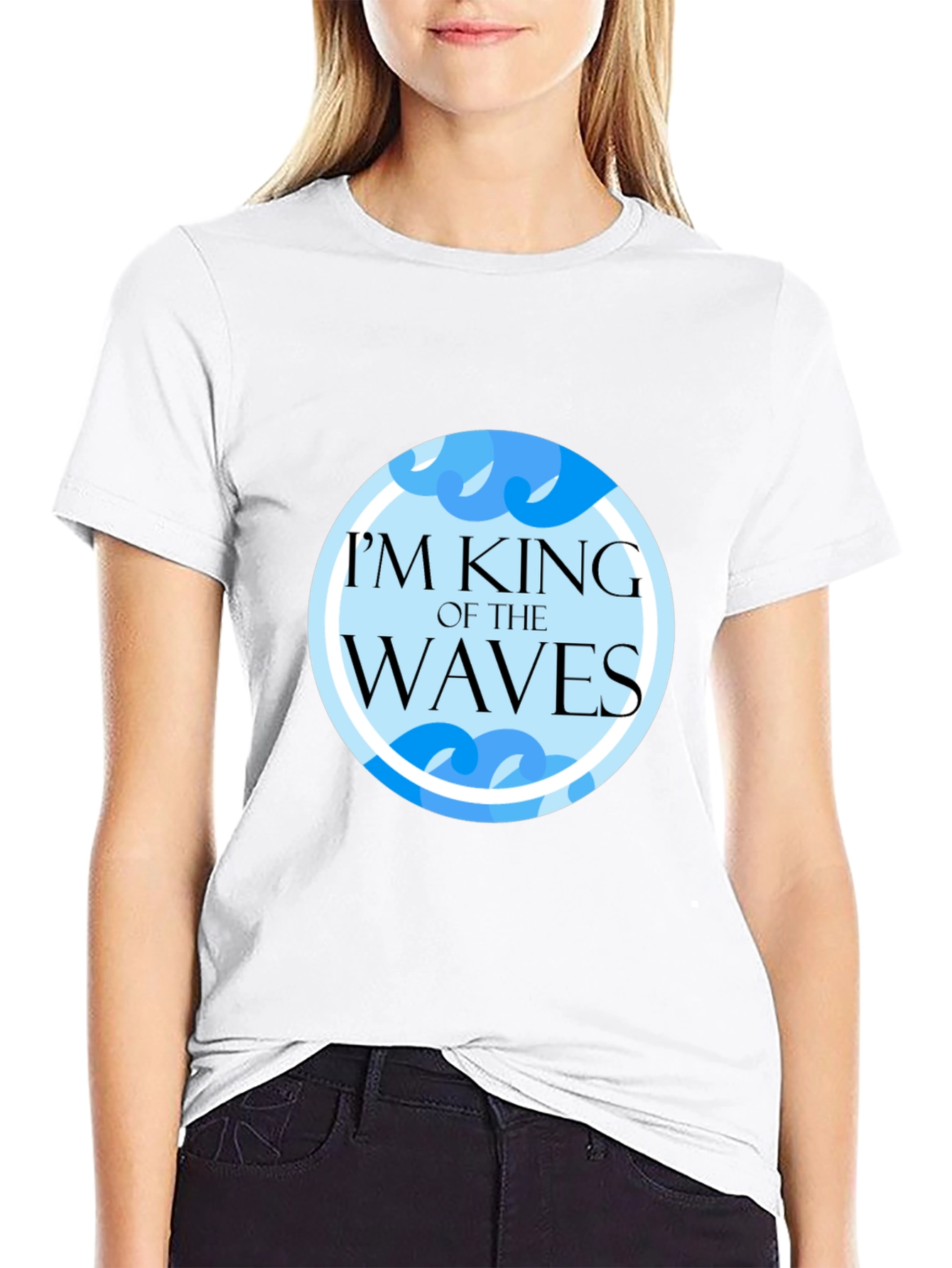 Im King of the Waves Graphic Tee