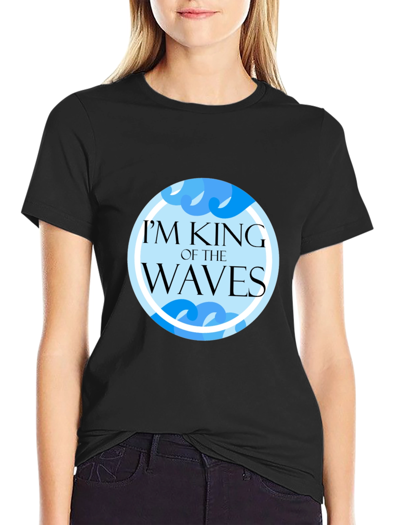 Im King of the Waves Graphic Tee