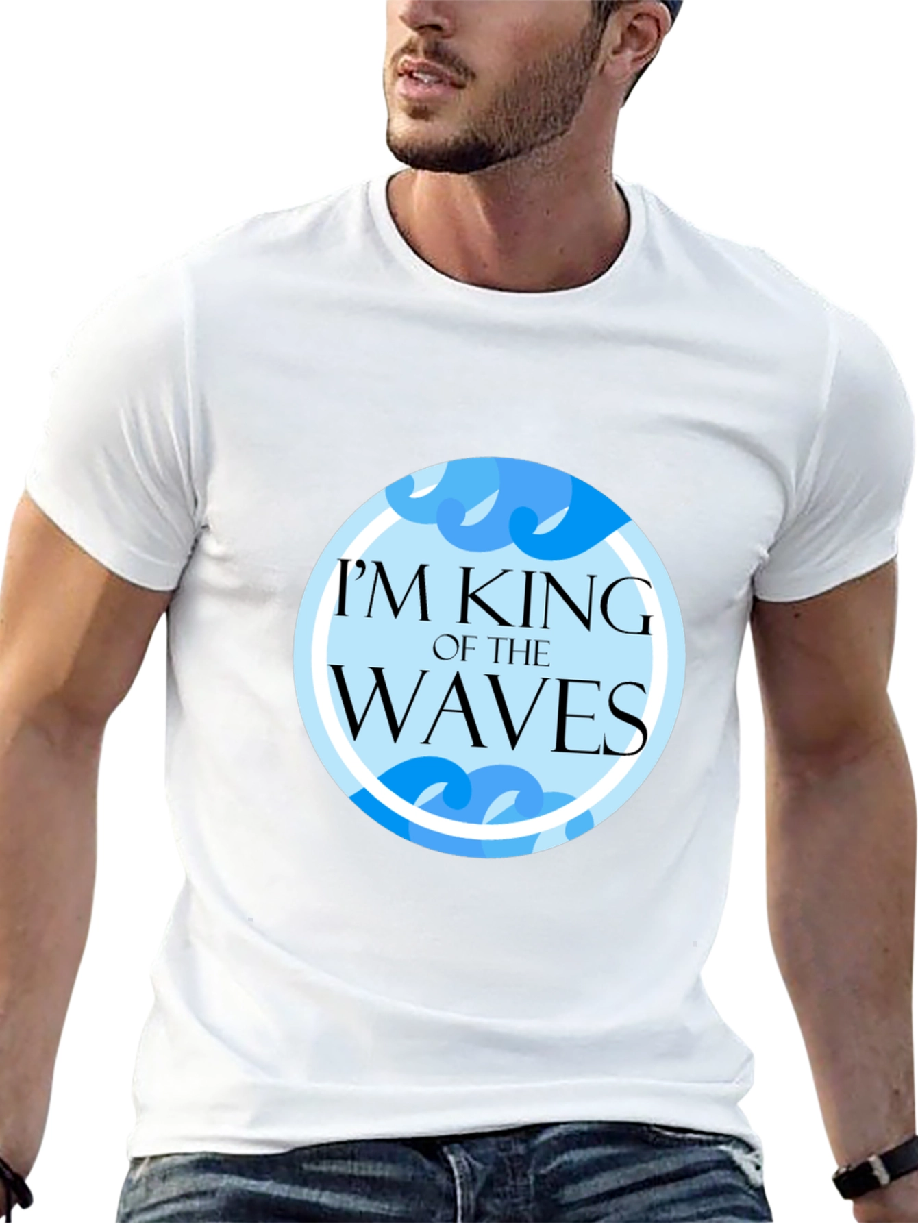 Im King of the Waves Graphic Tee