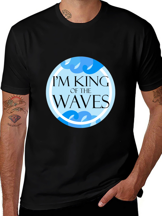 Im King of the Waves Graphic Tee