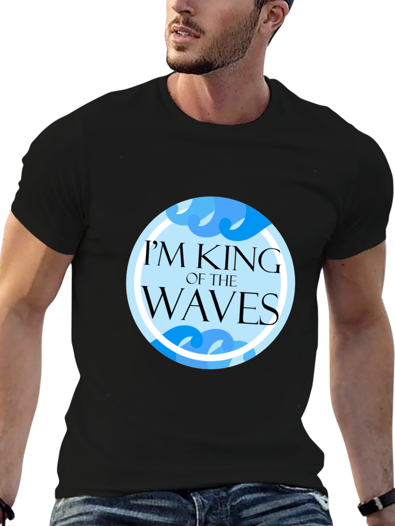 Im King of the Waves Graphic Tee
