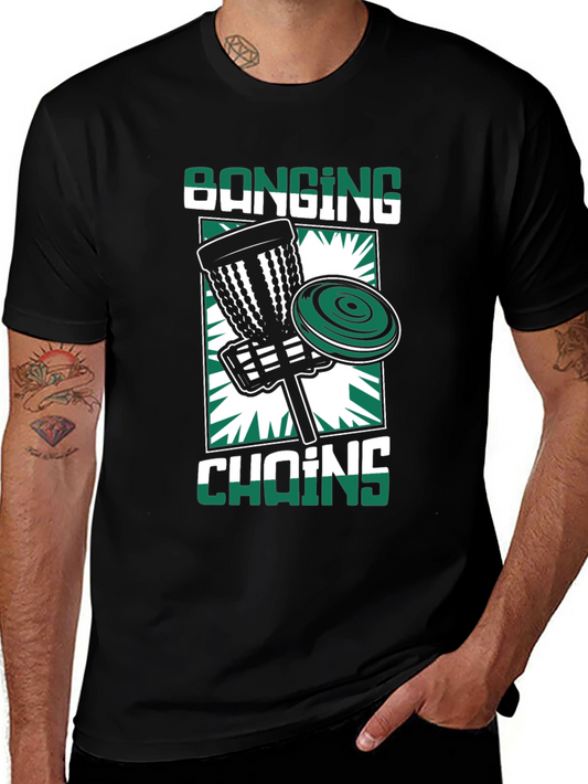 Banging Chains Disc Golf T-Shirt