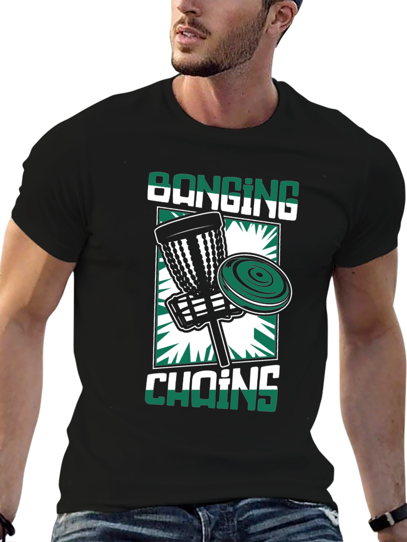 Banging Chains Disc Golf T-Shirt
