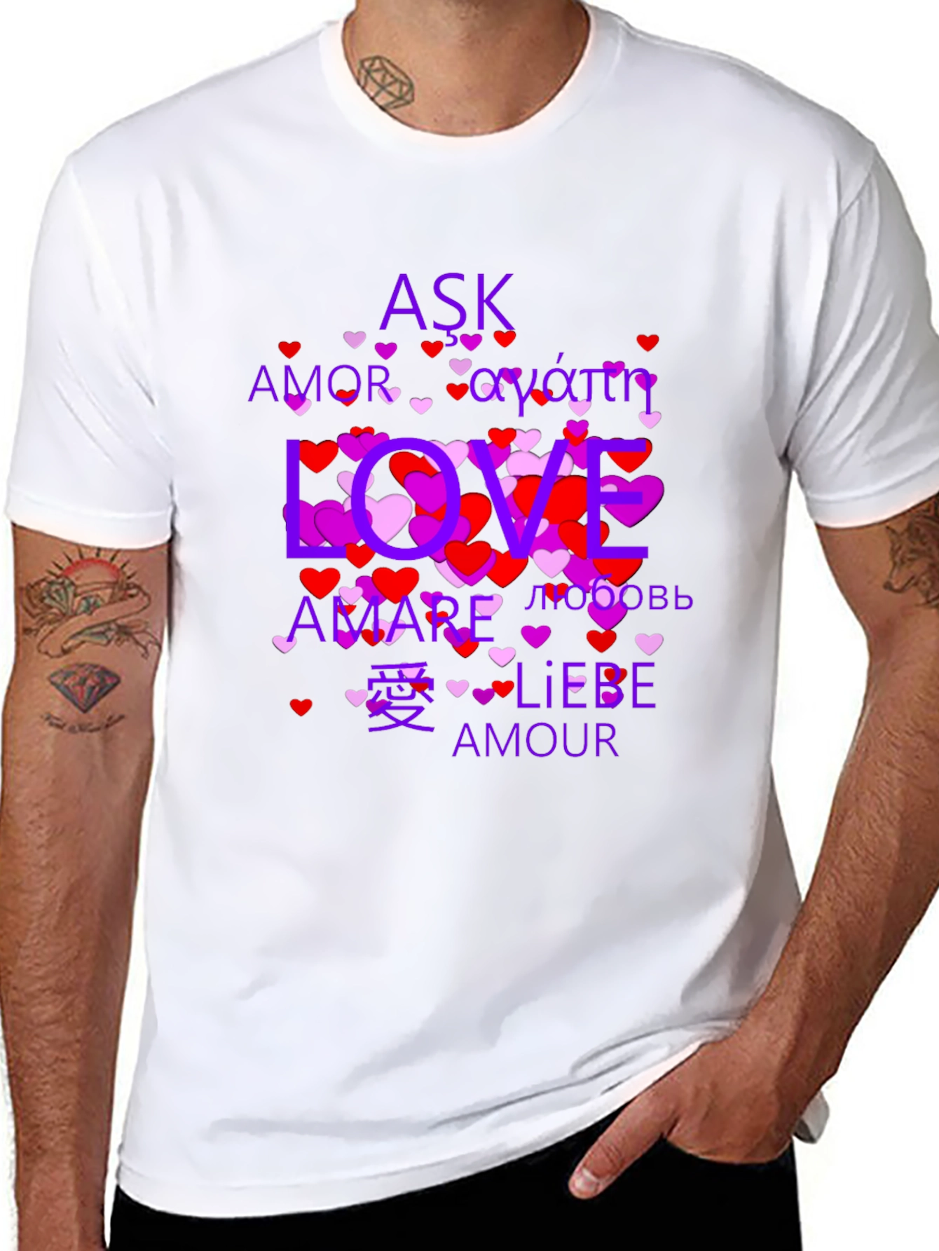 Love Around the World Graphic Tee