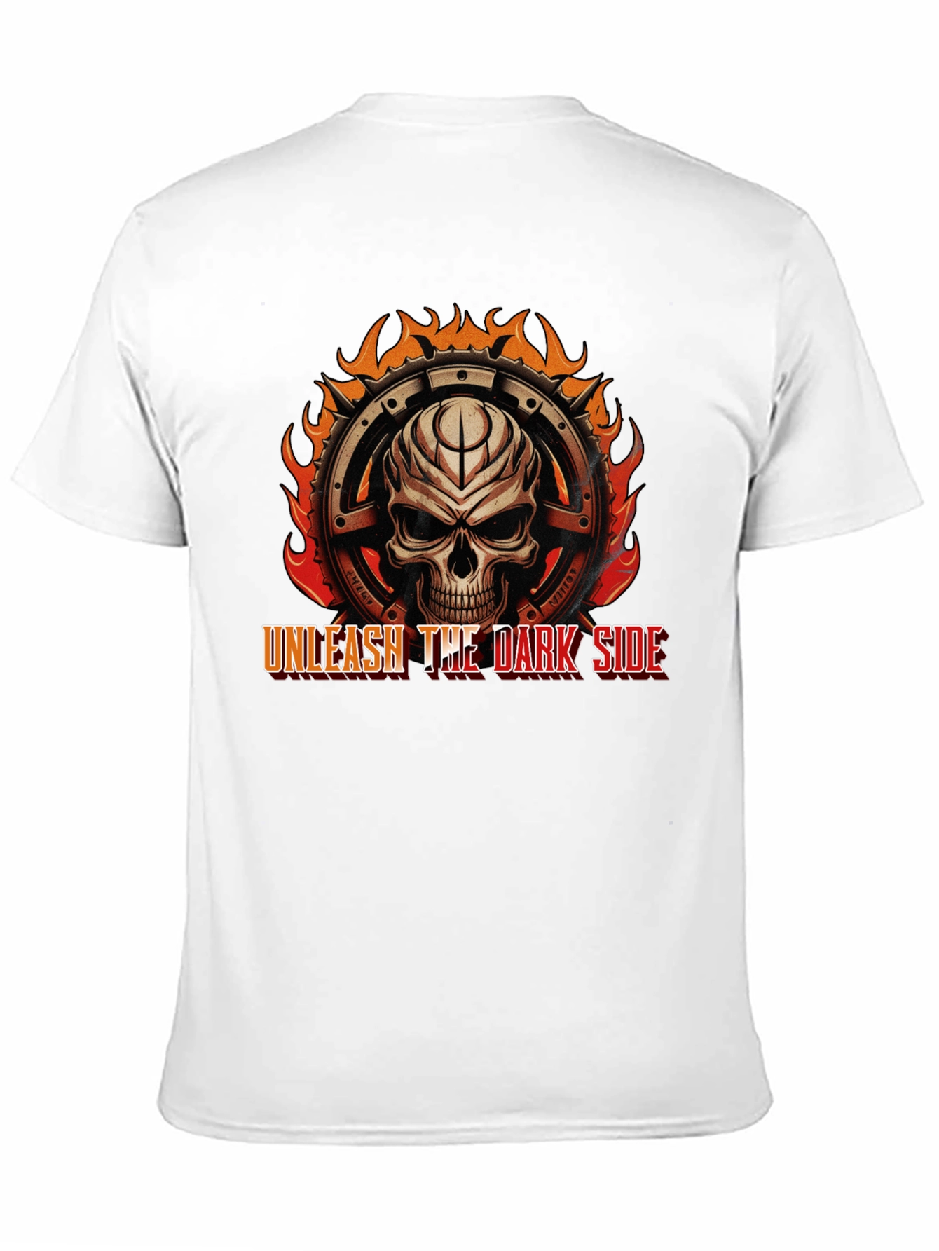 Unleash the Dark Side Skull Graphic Tee