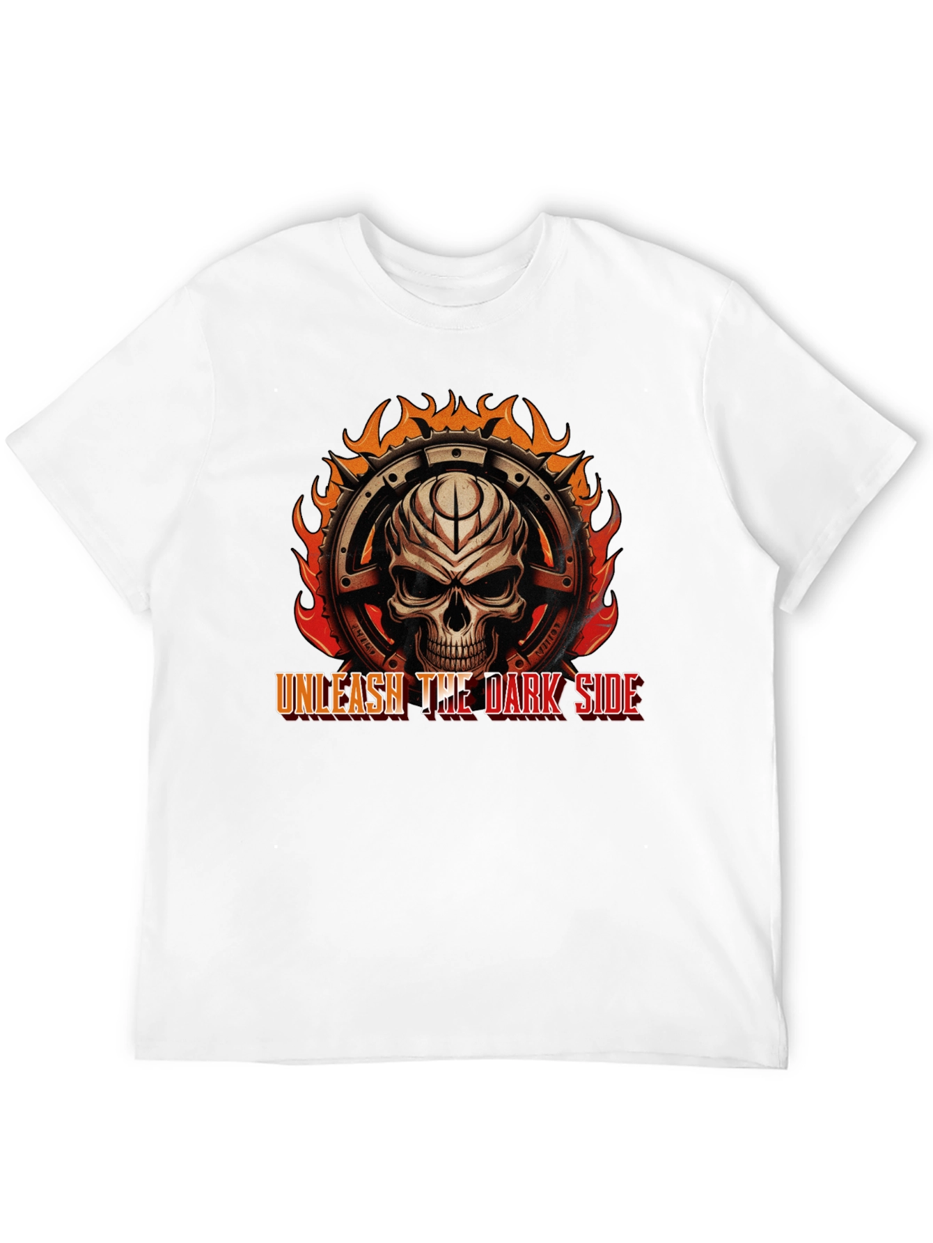 Unleash the Dark Side Skull Graphic Tee