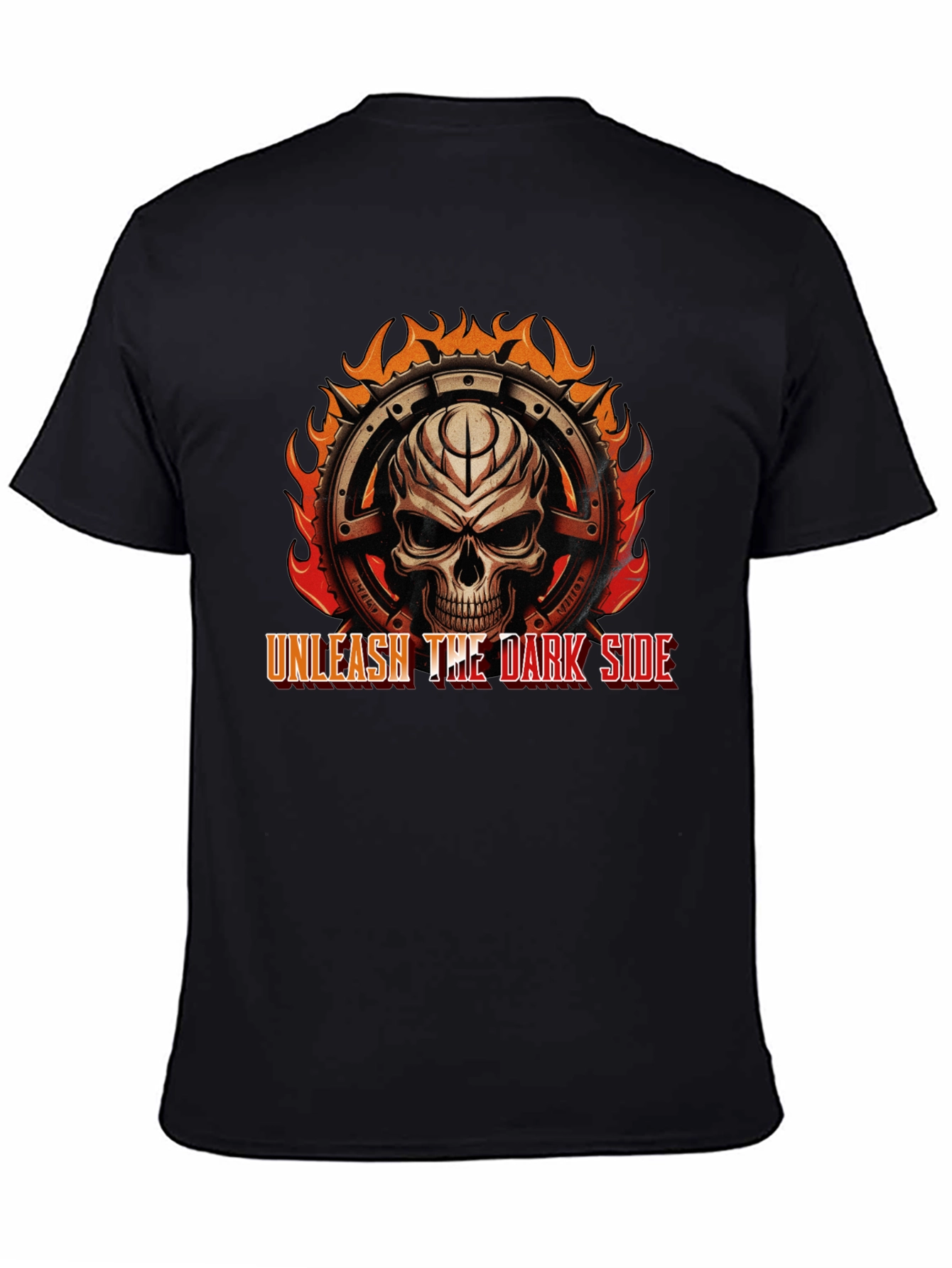 Unleash the Dark Side Skull Graphic Tee