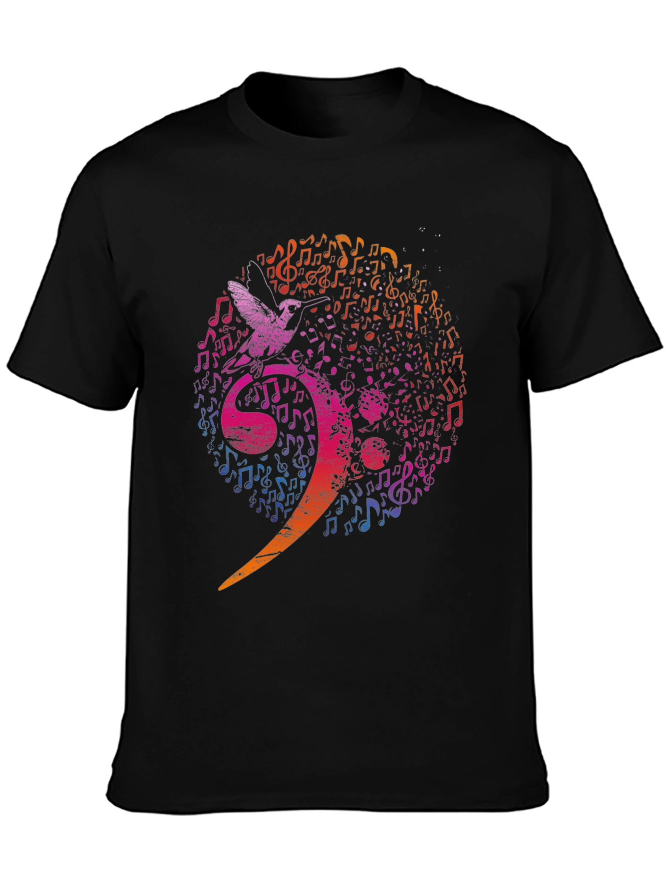 Musical Bird Graphic Tee