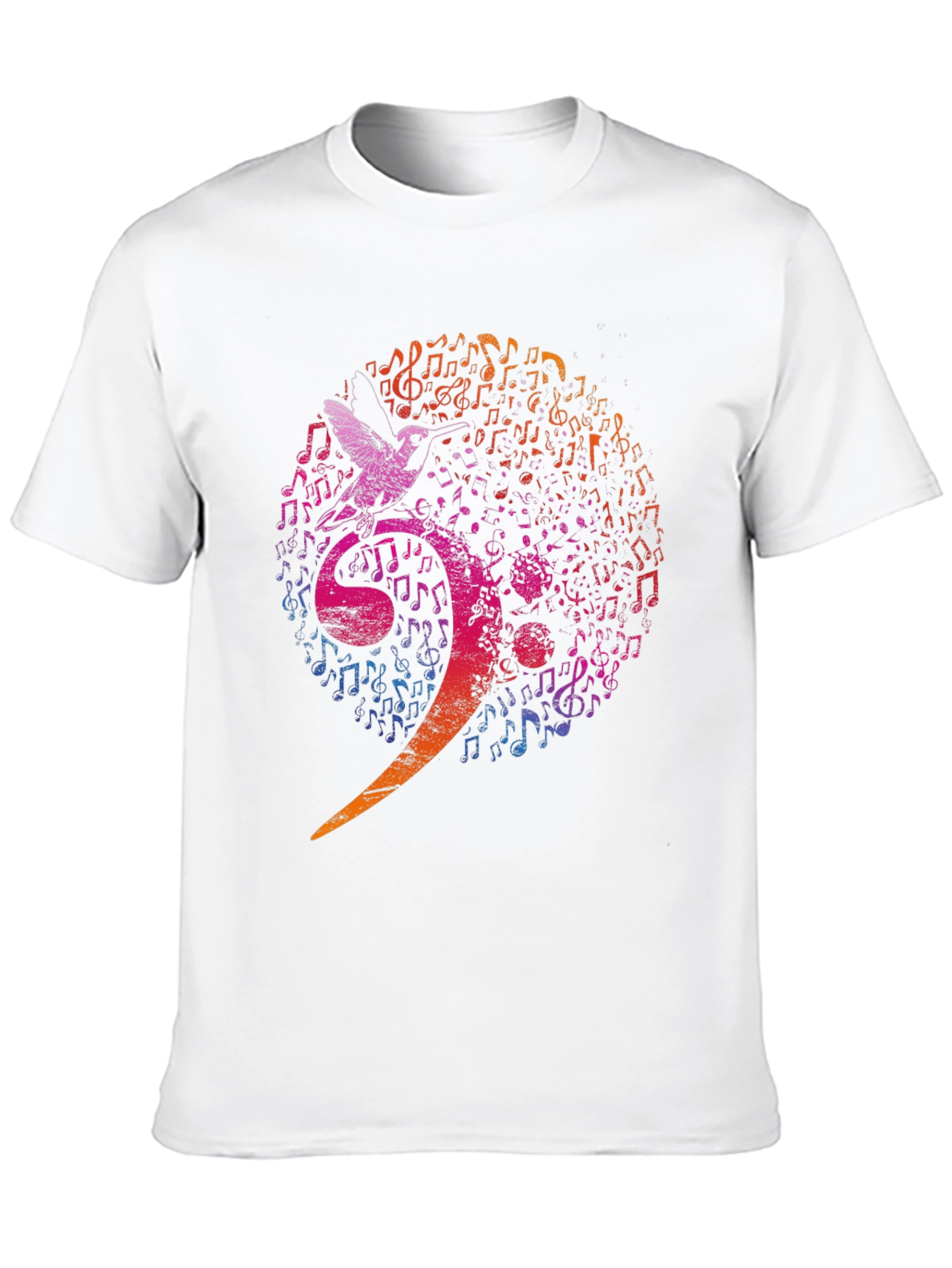 Musical Bird Graphic Tee
