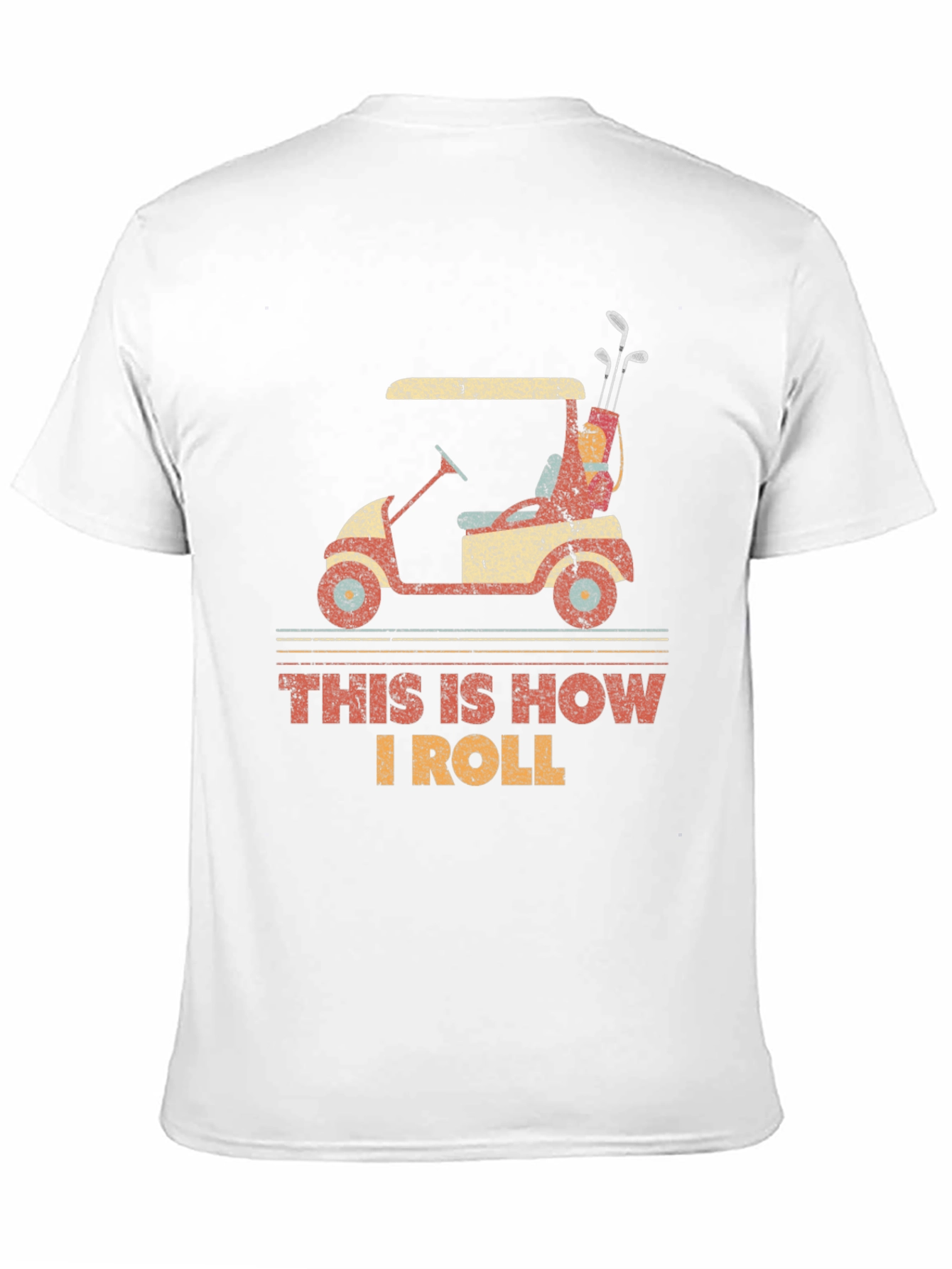This is How I Roll Golf Cart T-Shirt