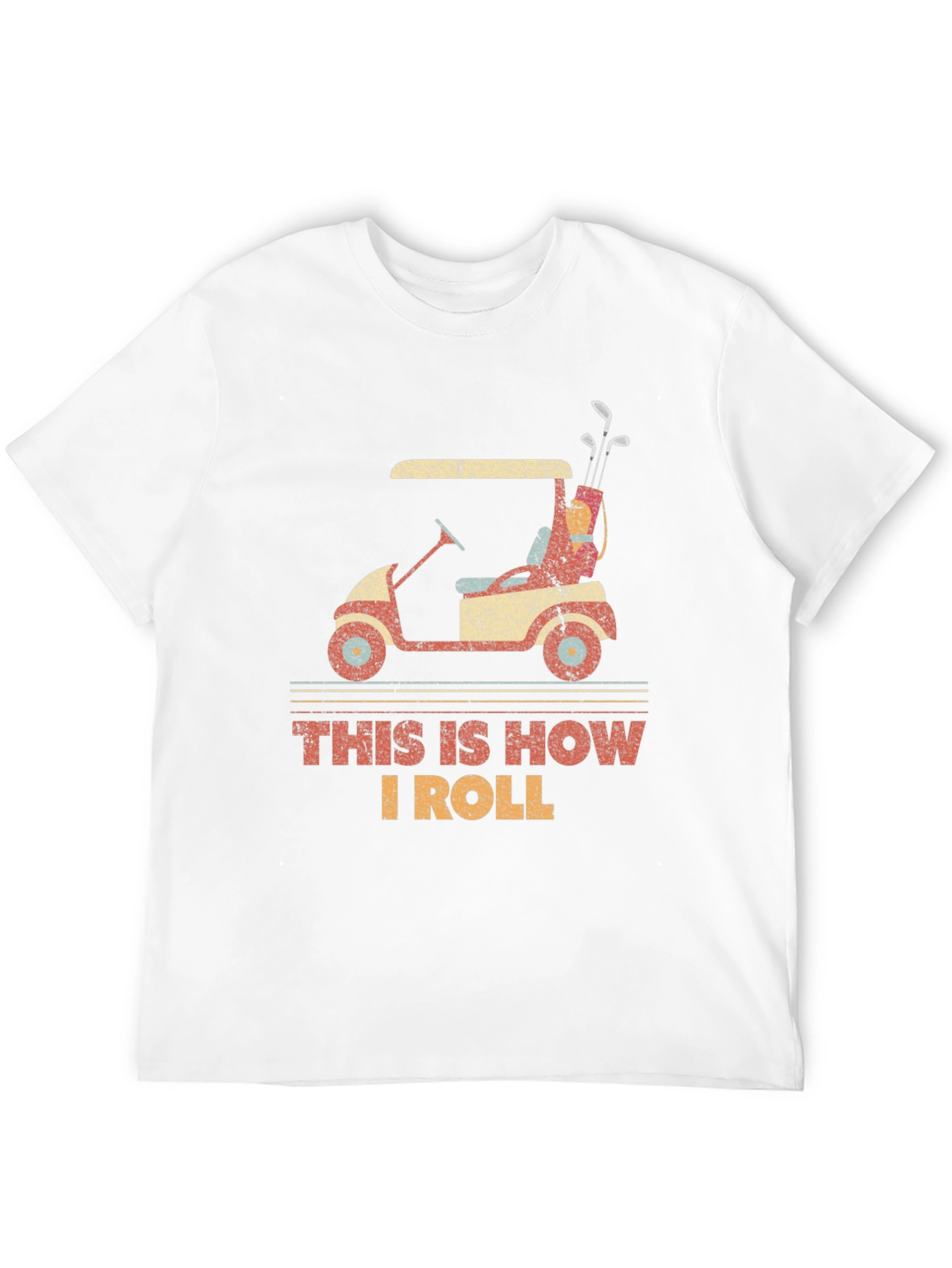 This is How I Roll Golf Cart T-Shirt