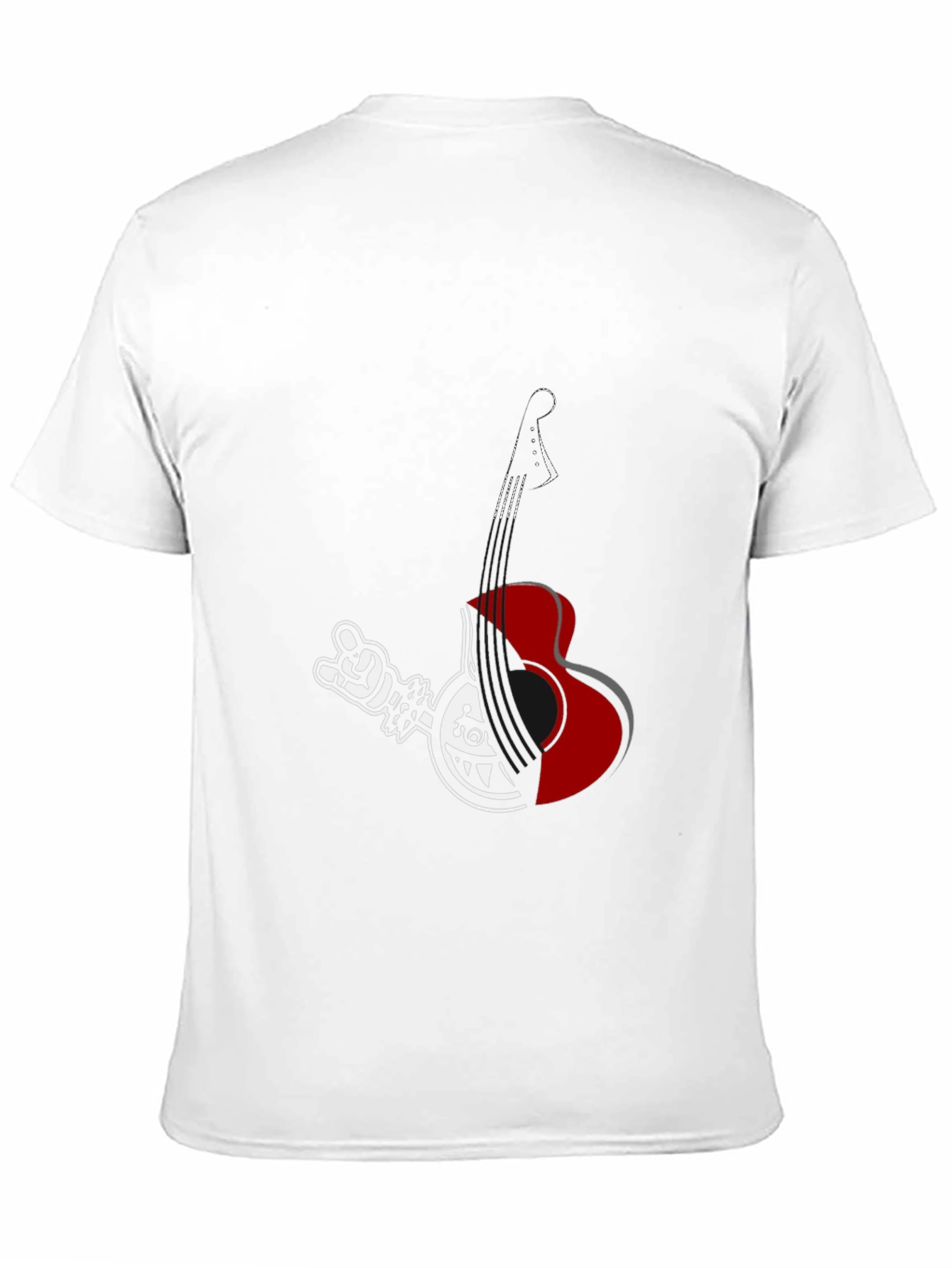 Rock Guitar Graphic T-Shirt - Cool Casual Tee