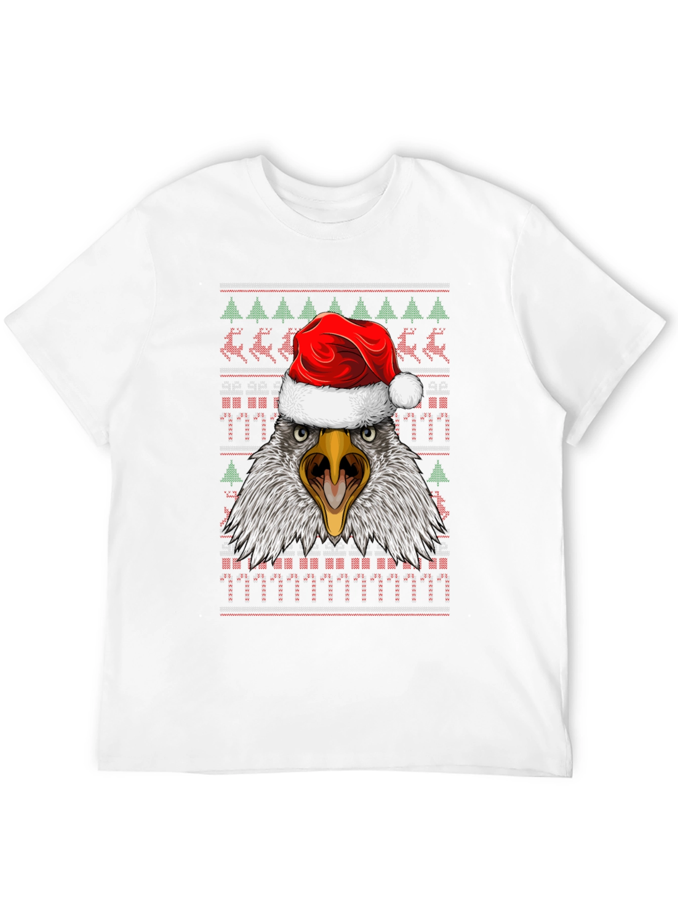 Eagle Christmas Ugly Sweater T-Shirt