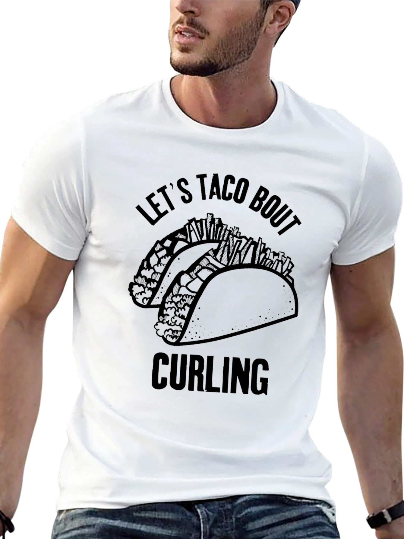 Lets Taco Bout Curling T-Shirt