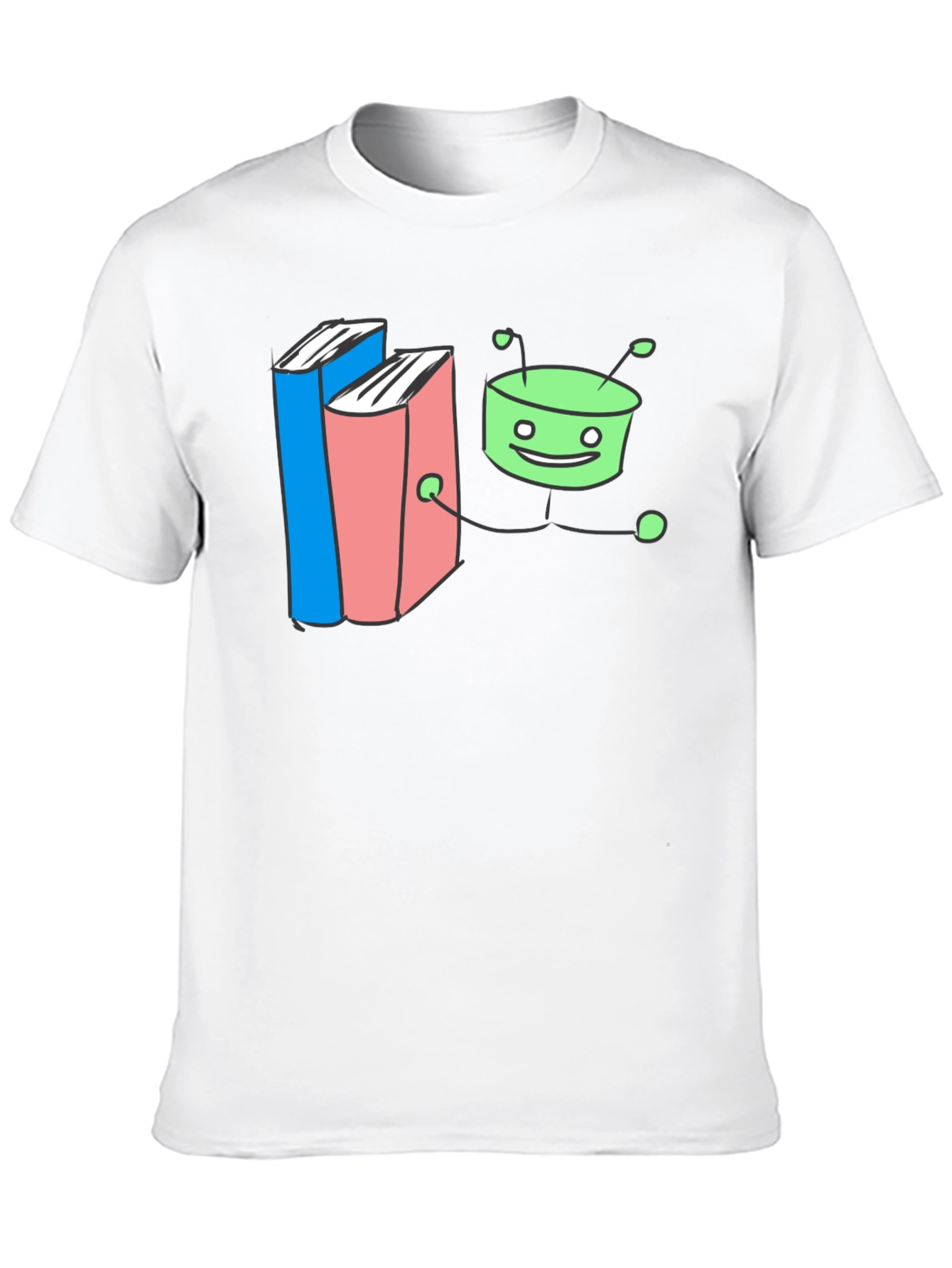 Bookworm T-Shirt - Quirky Reader Tee