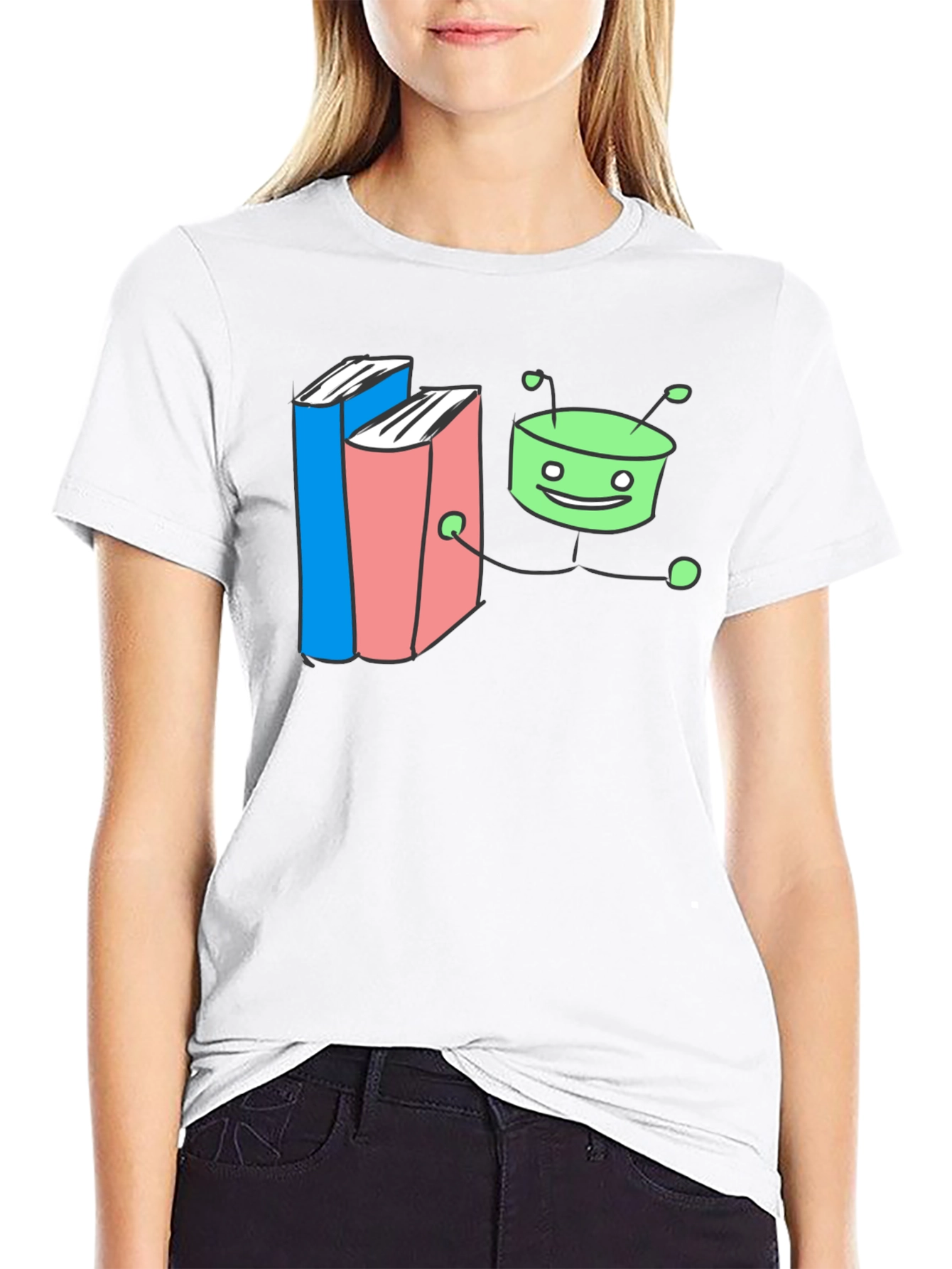 Bookworm T-Shirt - Quirky Reader Tee