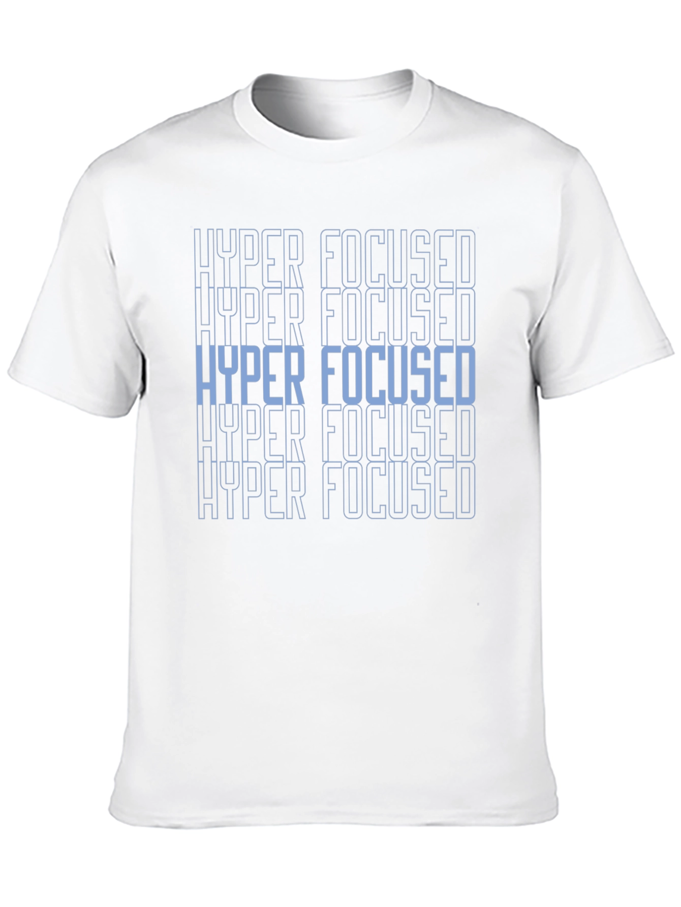 Hyper Focused Graphic T-Shirt - Mens Black Tee