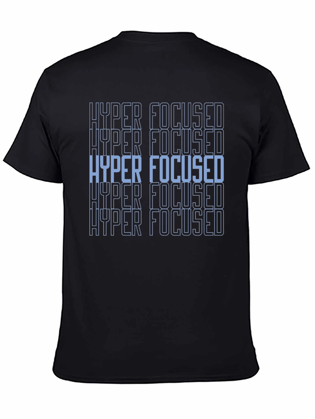 Hyper Focused Graphic T-Shirt - Mens Black Tee