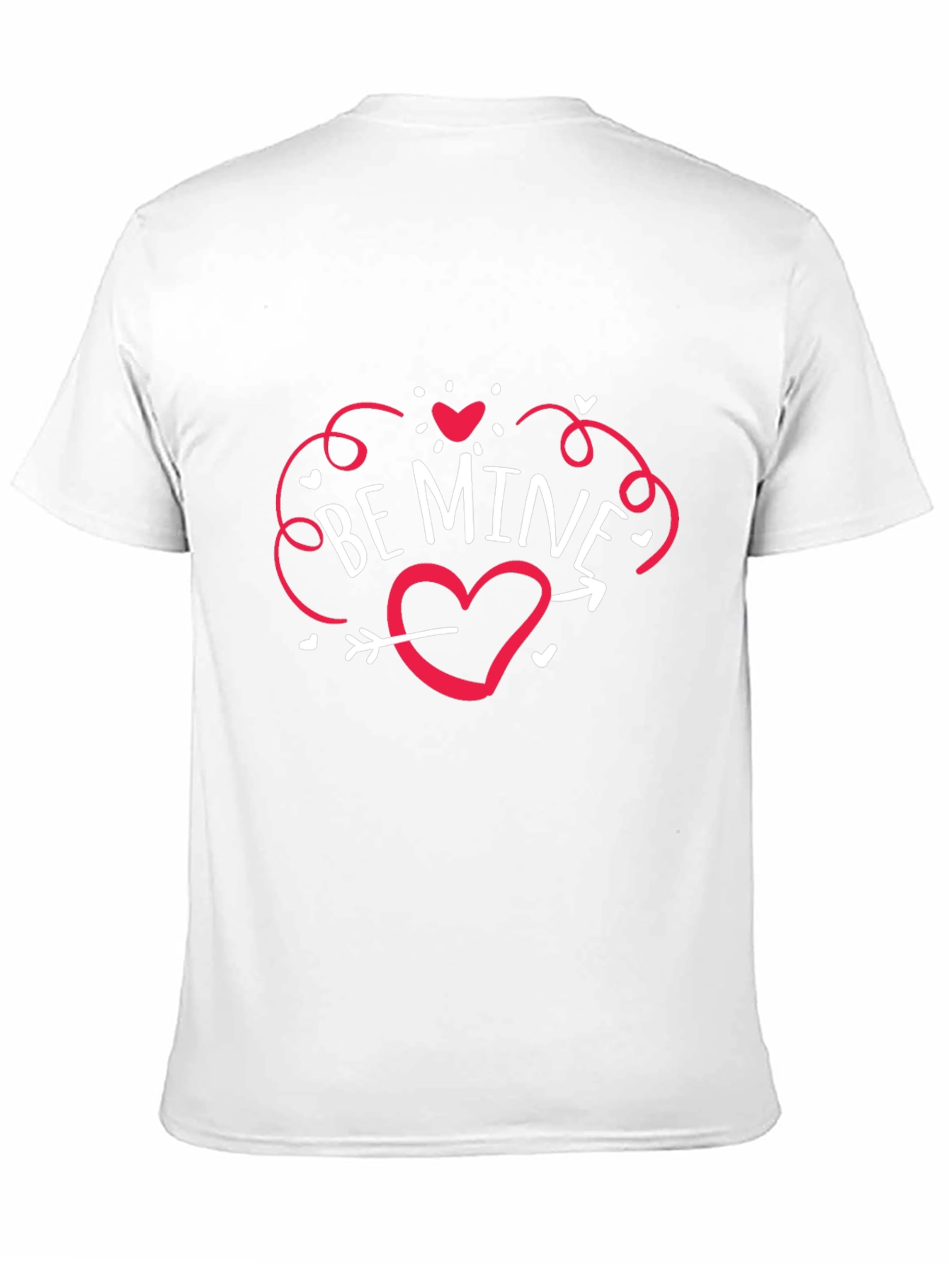 Be Mine Heart Valentines Day T-Shirt