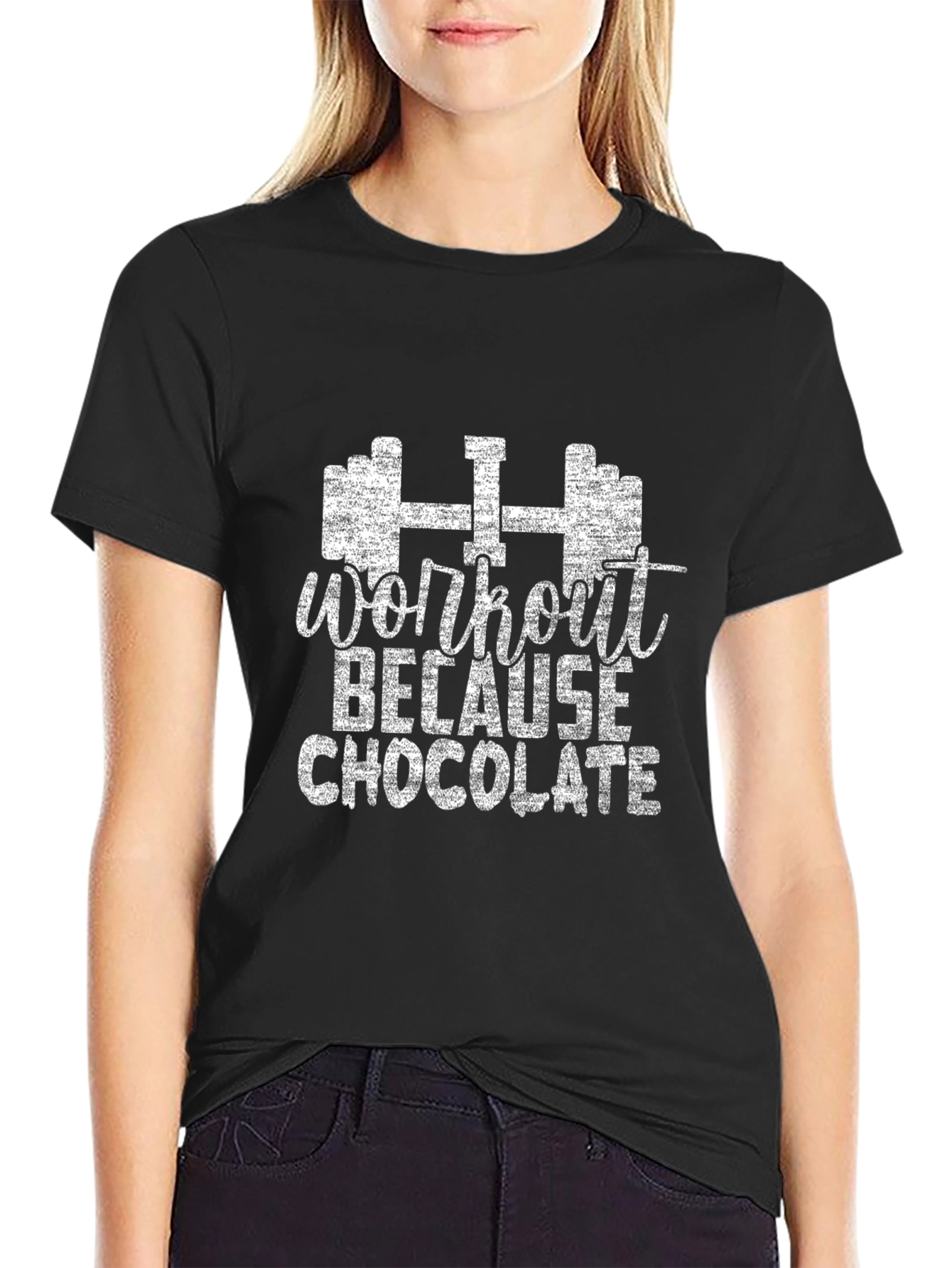 Workout Because Chocolate T-Shirt