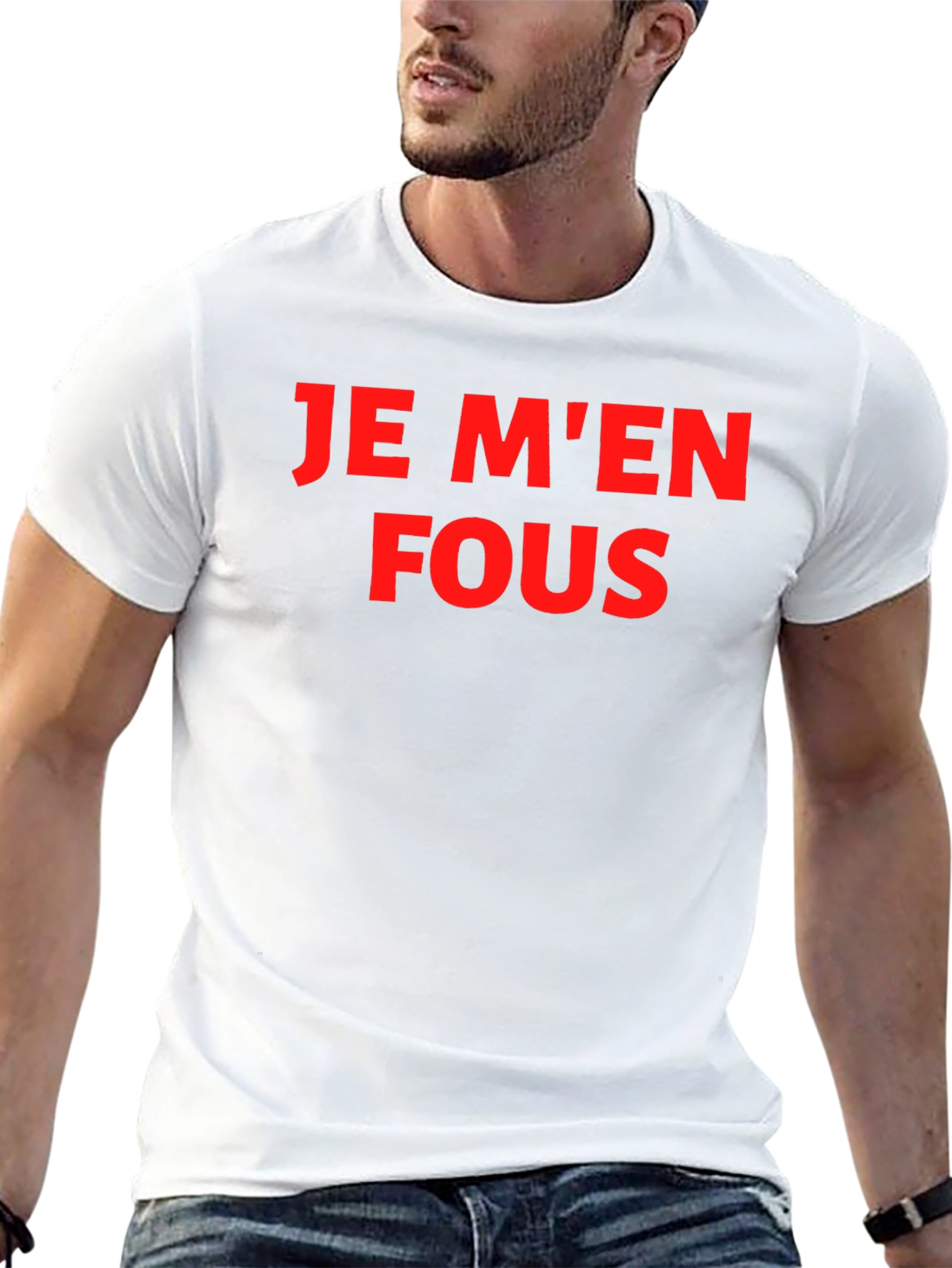 Je Men Fous Graphic Tee - Sarcastic T-Shirt
